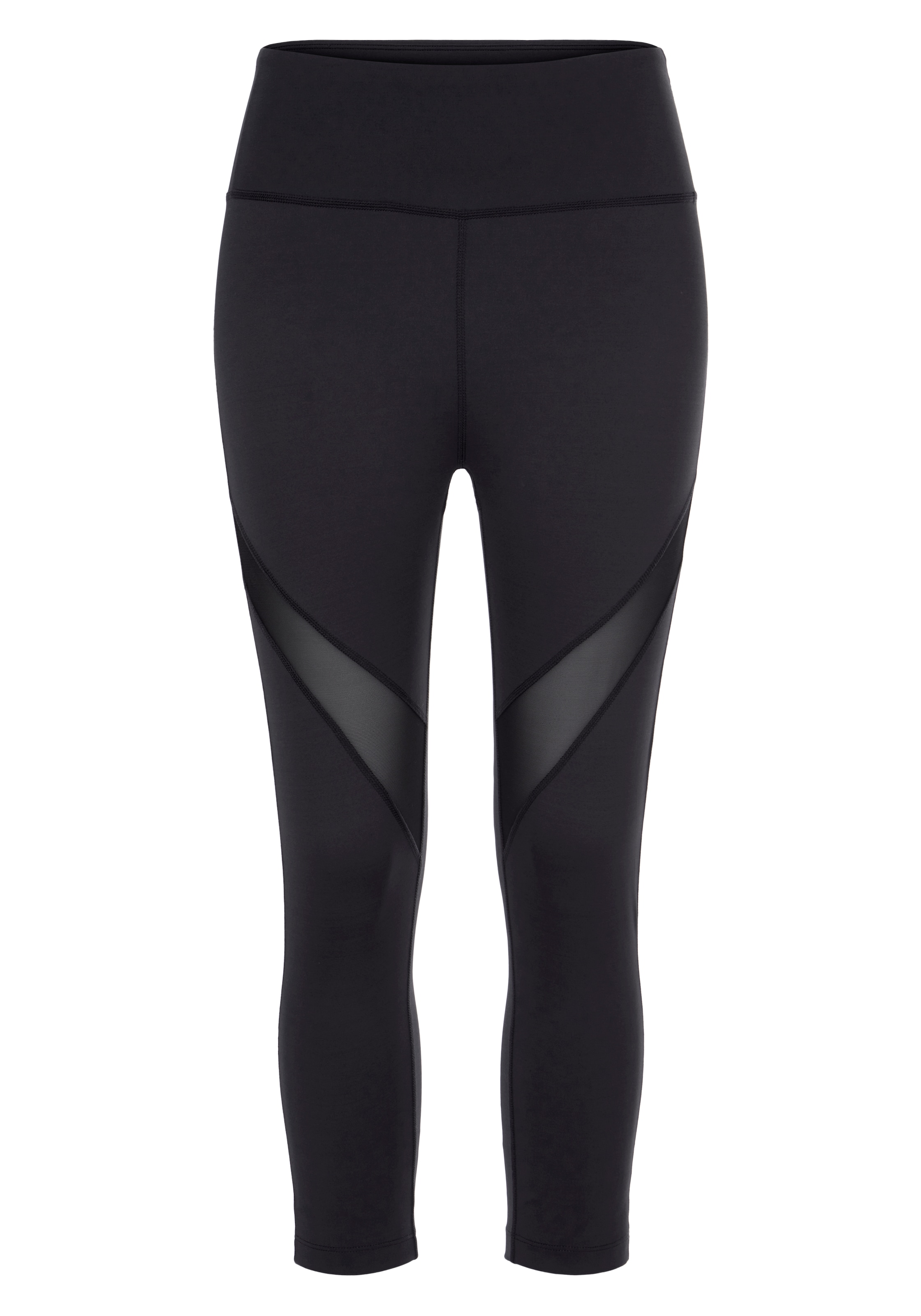 LASCANA ACTIVE Caprileggings, mit kleiner Raffung, Loungewear