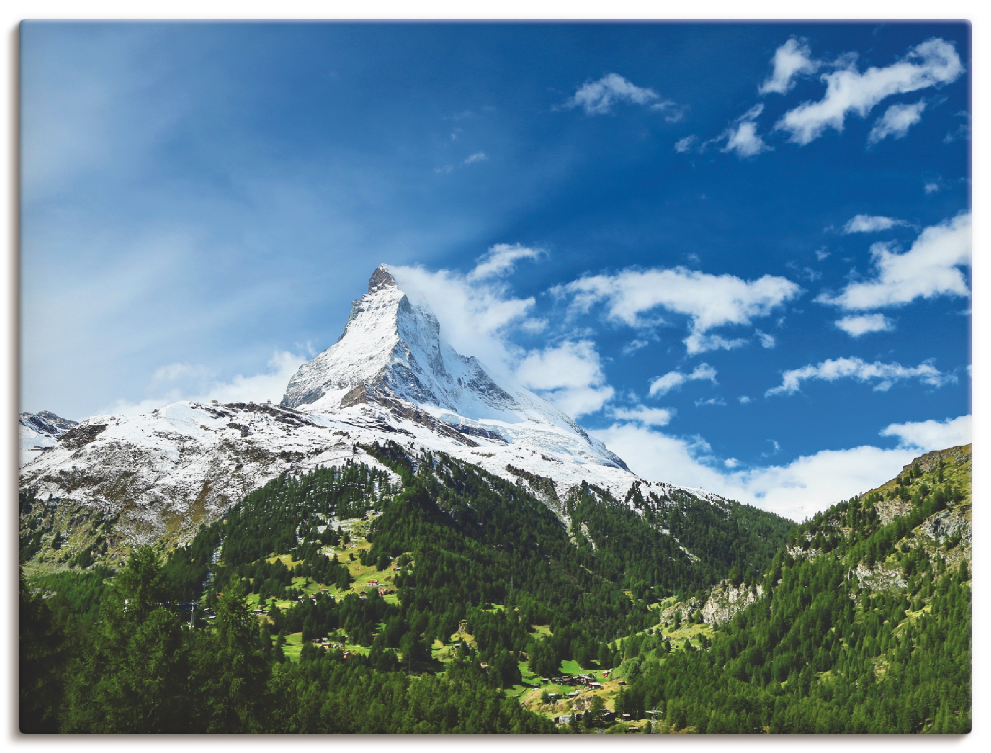 Artland Wandbild »Matterhorn«, Berge, Wandaufkleber (1 Rechnung Leinwandbild, oder in Poster als versch. St.), bestellen auf Größen