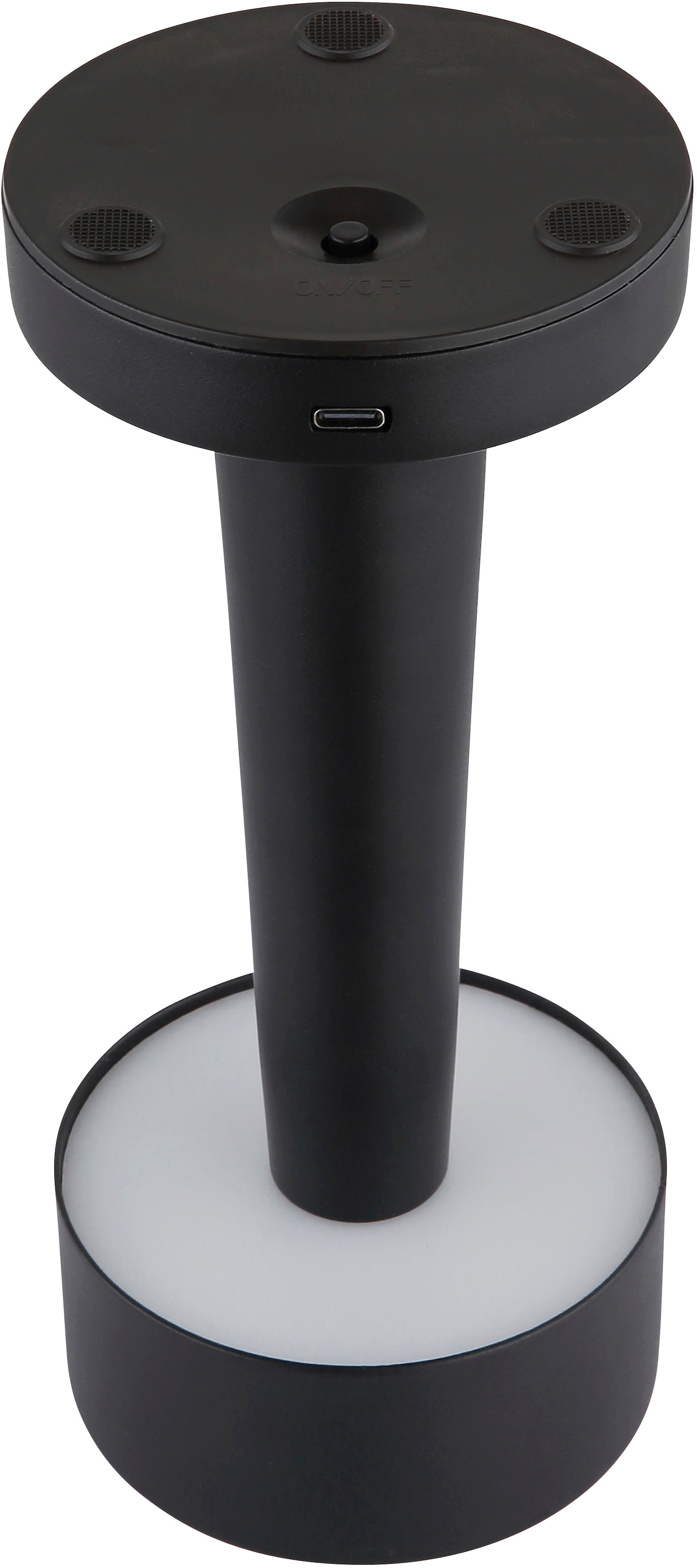 GLOBO LIGHTING LED Tischleuchte »ANGELIKA - Akkutischleuchte« LED-Modul 1 Stk. warmweiß - kaltweiß Design Tischleuchte, Akku, modern,  Akkulampe, CCT