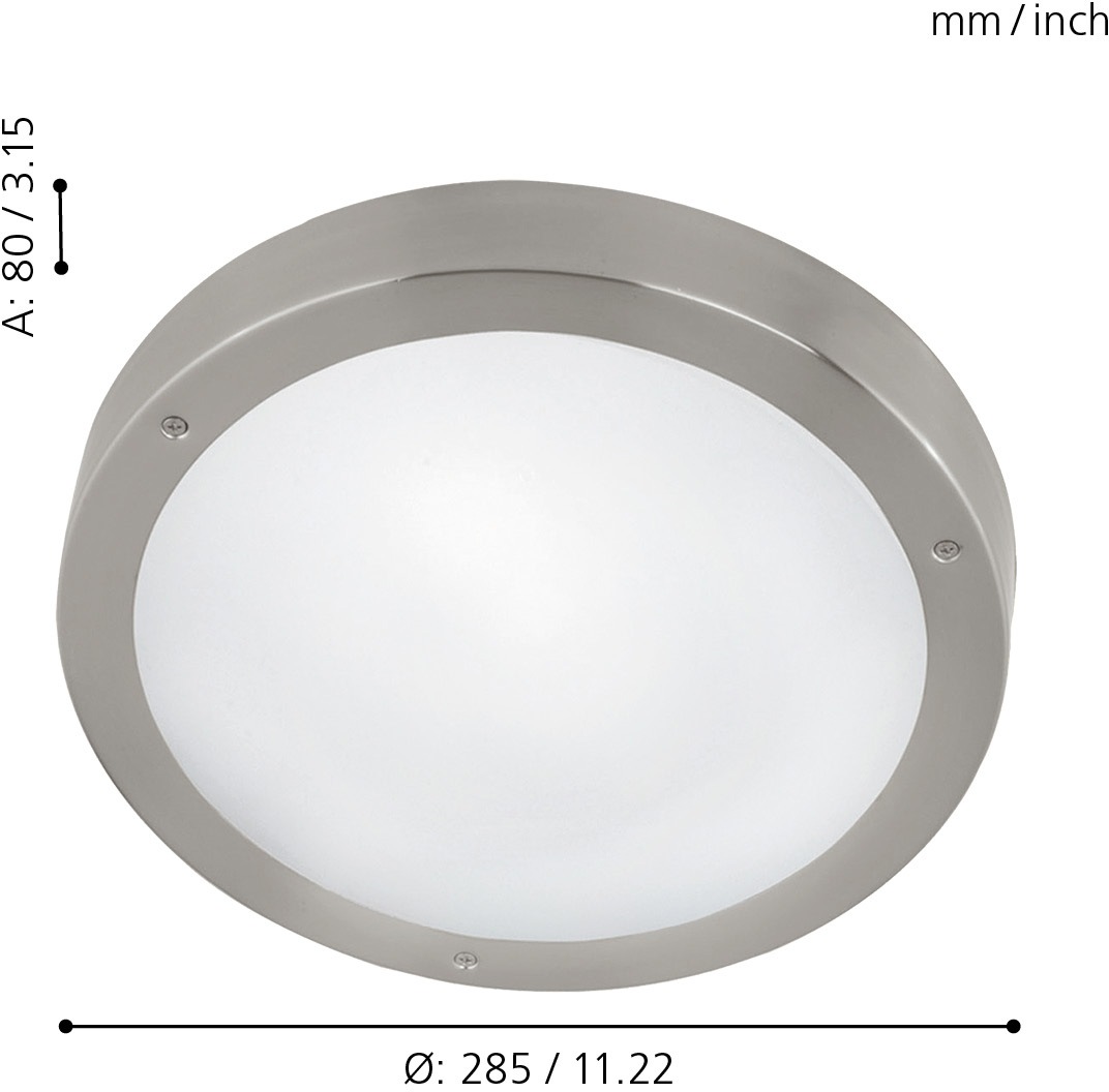EGLO LED Außen-Wandleuchte »Vento1«, 1 flammig, Leuchtmittel LED-Board | LED fest integriert, LED tauschbar