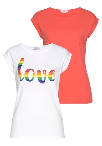 Flashlights T-Shirt »Pride Edition«, (Packung, 2er-Pack), Pride Edition kaufen