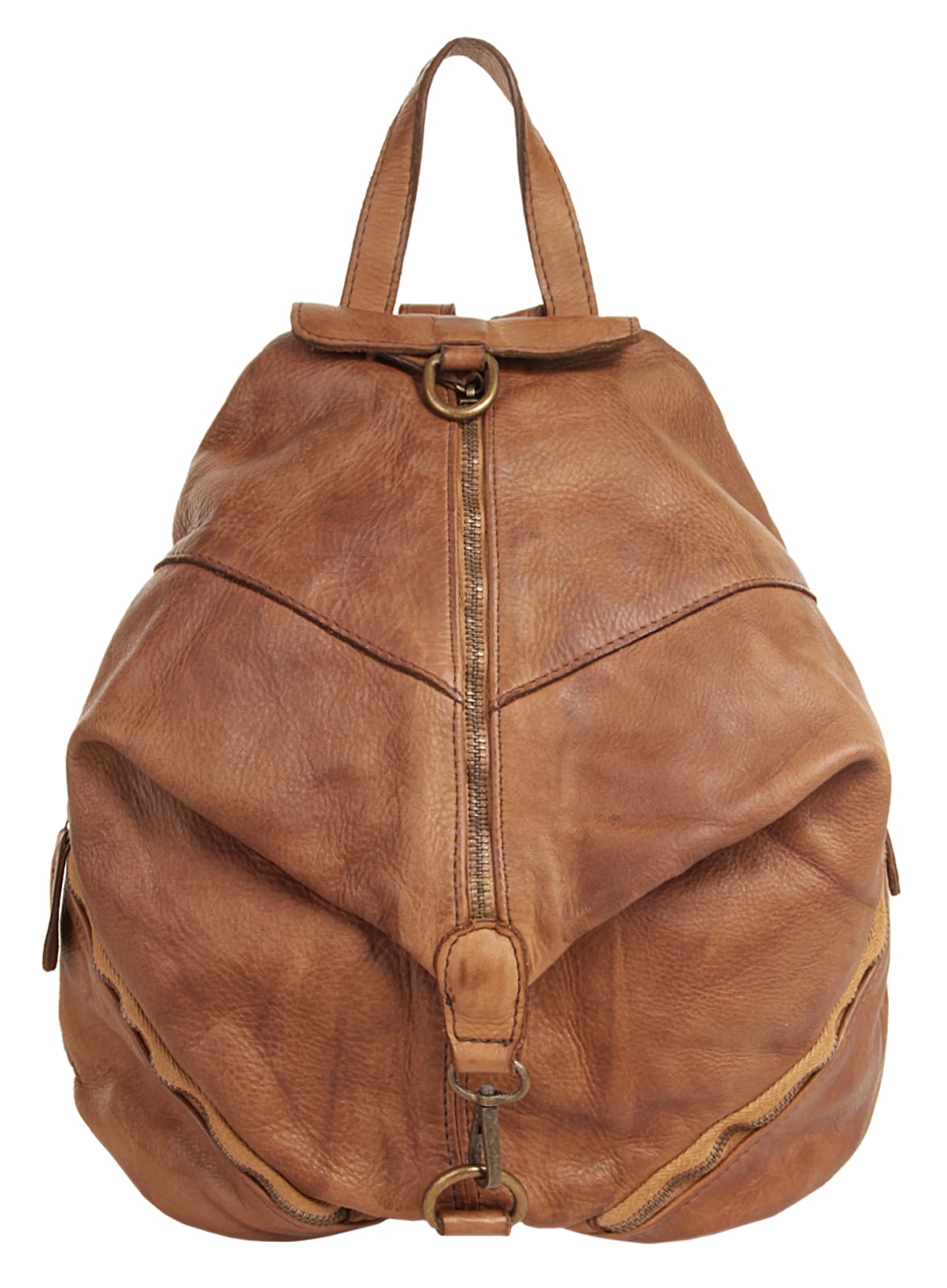 Samantha Look Cityrucksack, echt Leder, Made in Italy