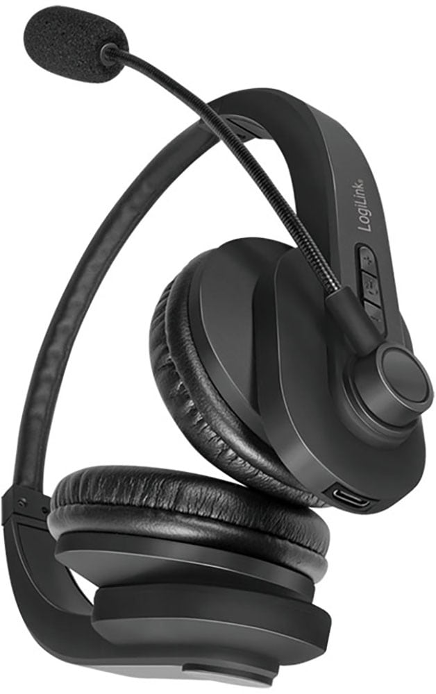 LogiLink Kopfhörer »BT0060« A2DP Bluetooth | AVRCP Bluetooth | Bluetooth | HFP | HSP integrierte Steuerung für Anrufe und Musik