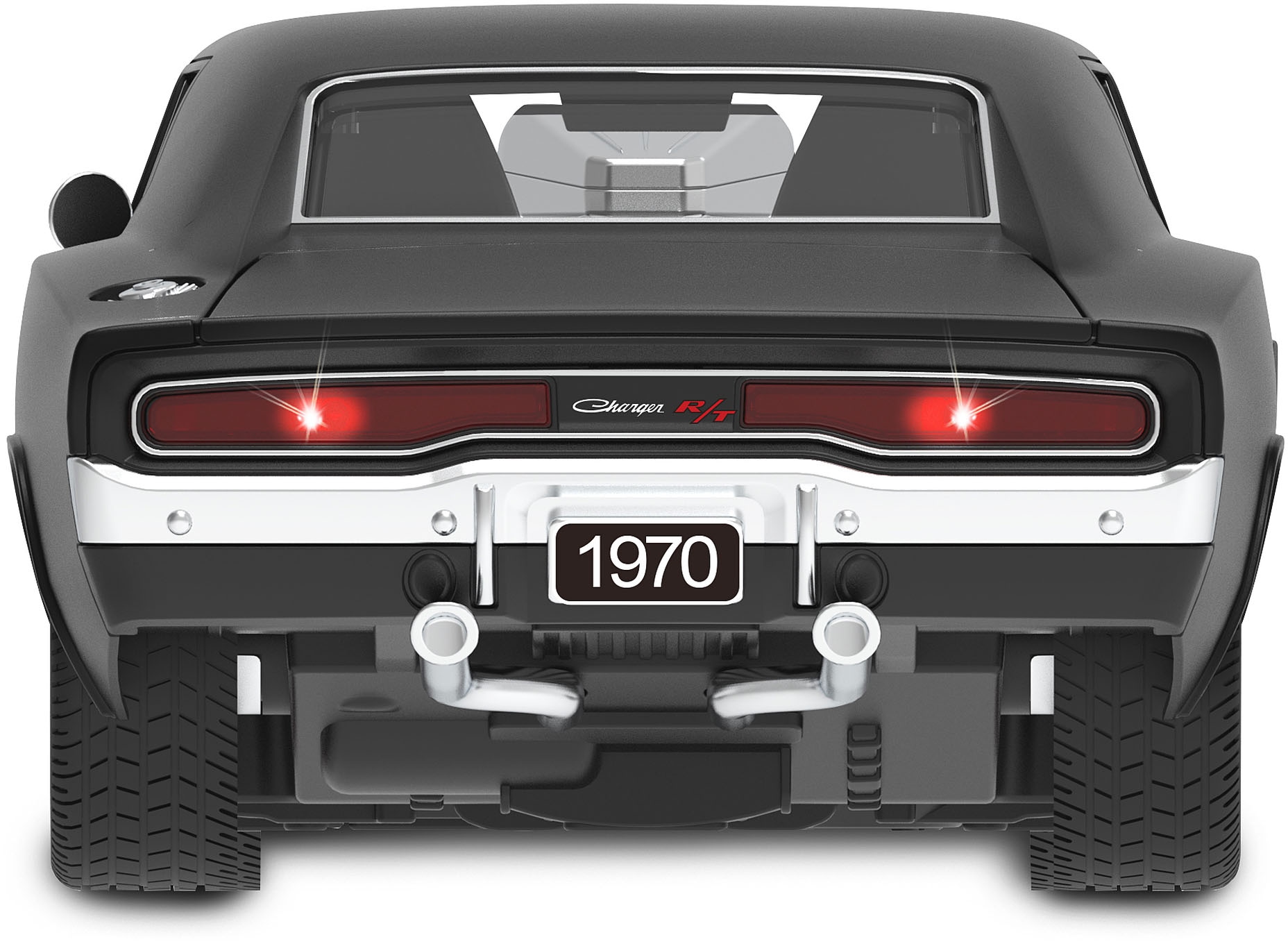 Jamara RC-Auto »Dodge Charger R/T 1970, 1:16, schwarz, 2,4GHz«, mit Licht und Sound