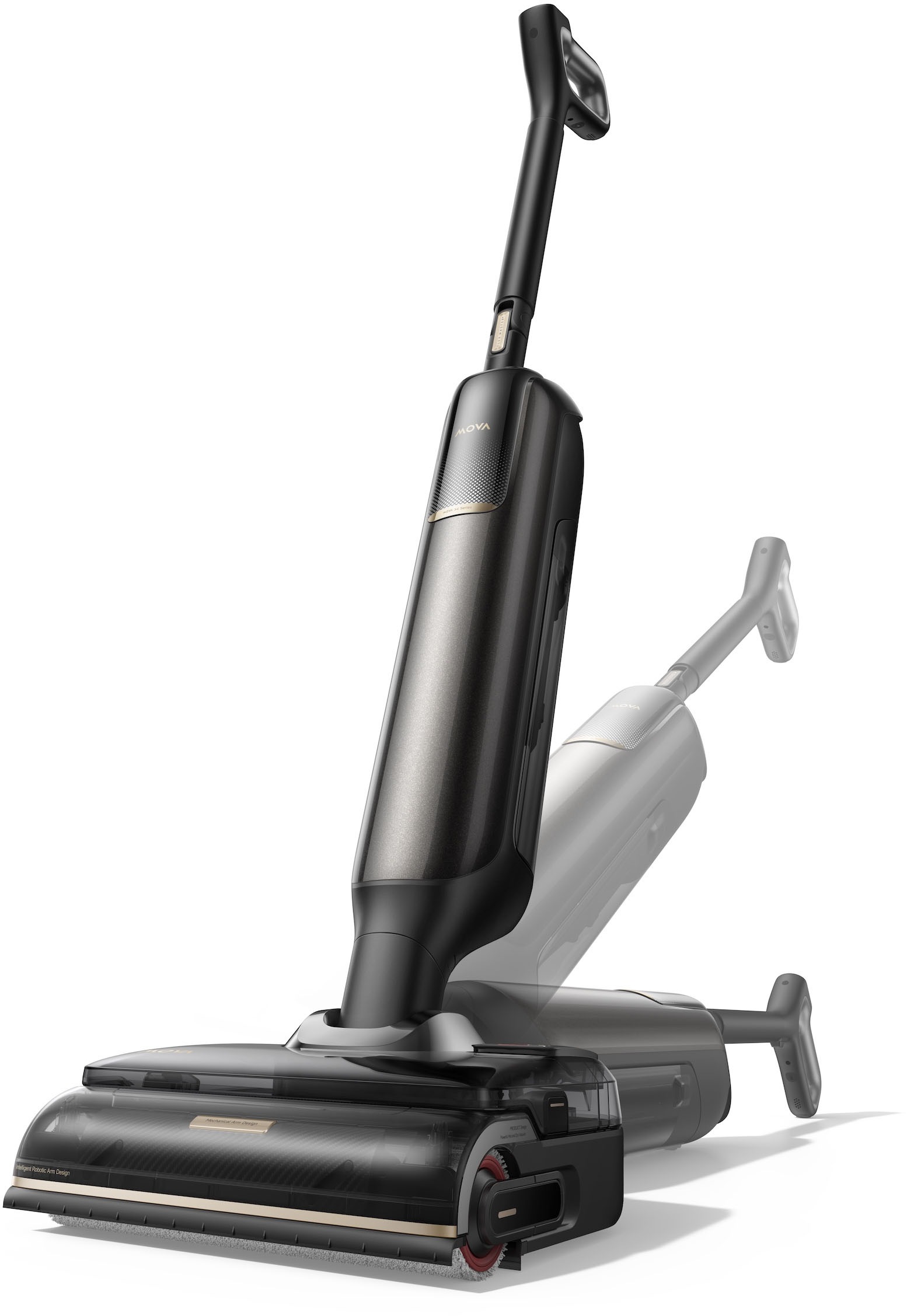 Mova Nass-Trocken-Sauger »M50 Ultra, KI-Reinigung,« Klappbares 180°-Design, selbstreinigende Bürste, 22.000Pa Saugkraft