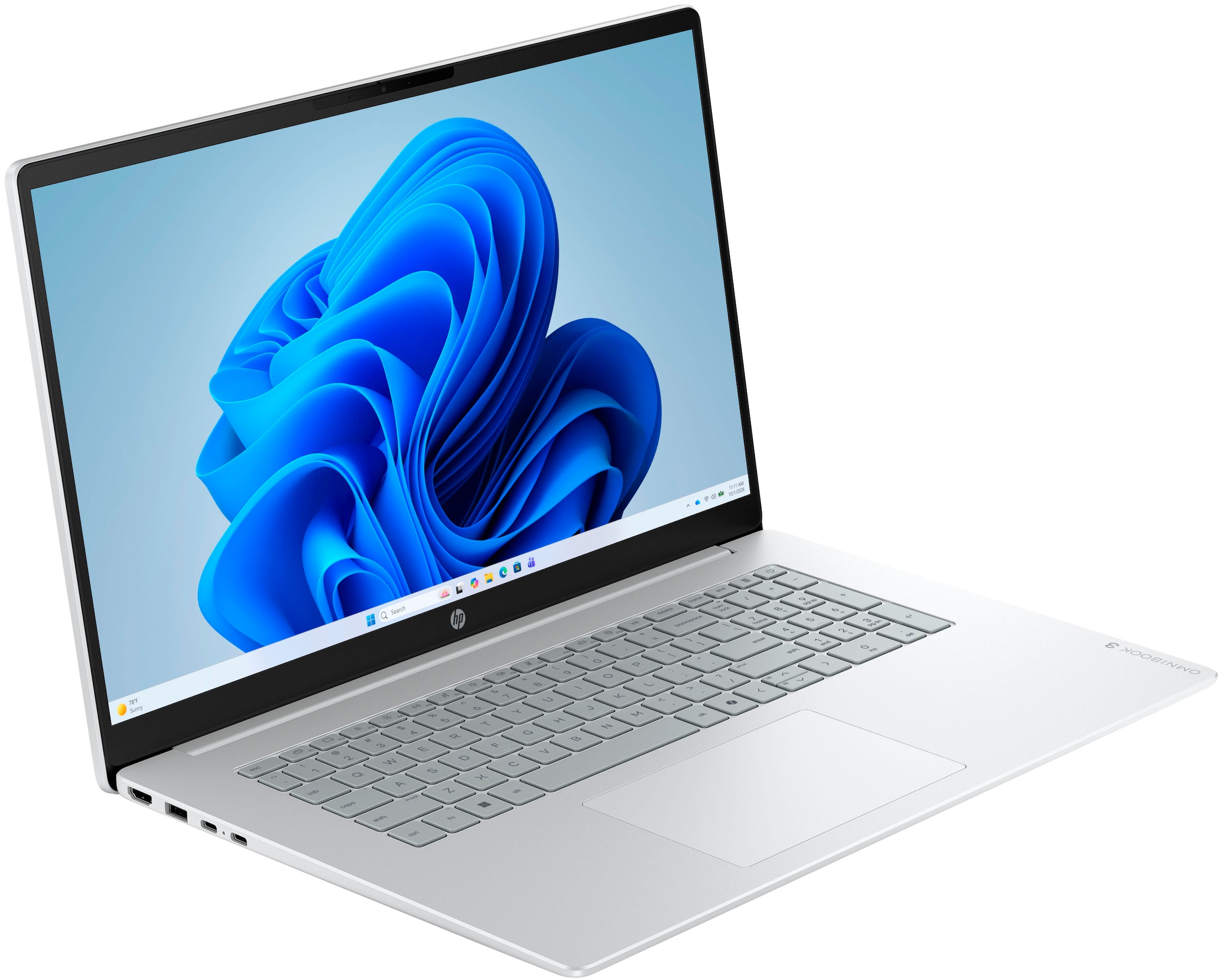 HP Notebook »OmniBook 3 17-dk0512ng« 43,9 cm / 17,3 ″ Intel N-Reihe Intel Graphics 256 GB SSD