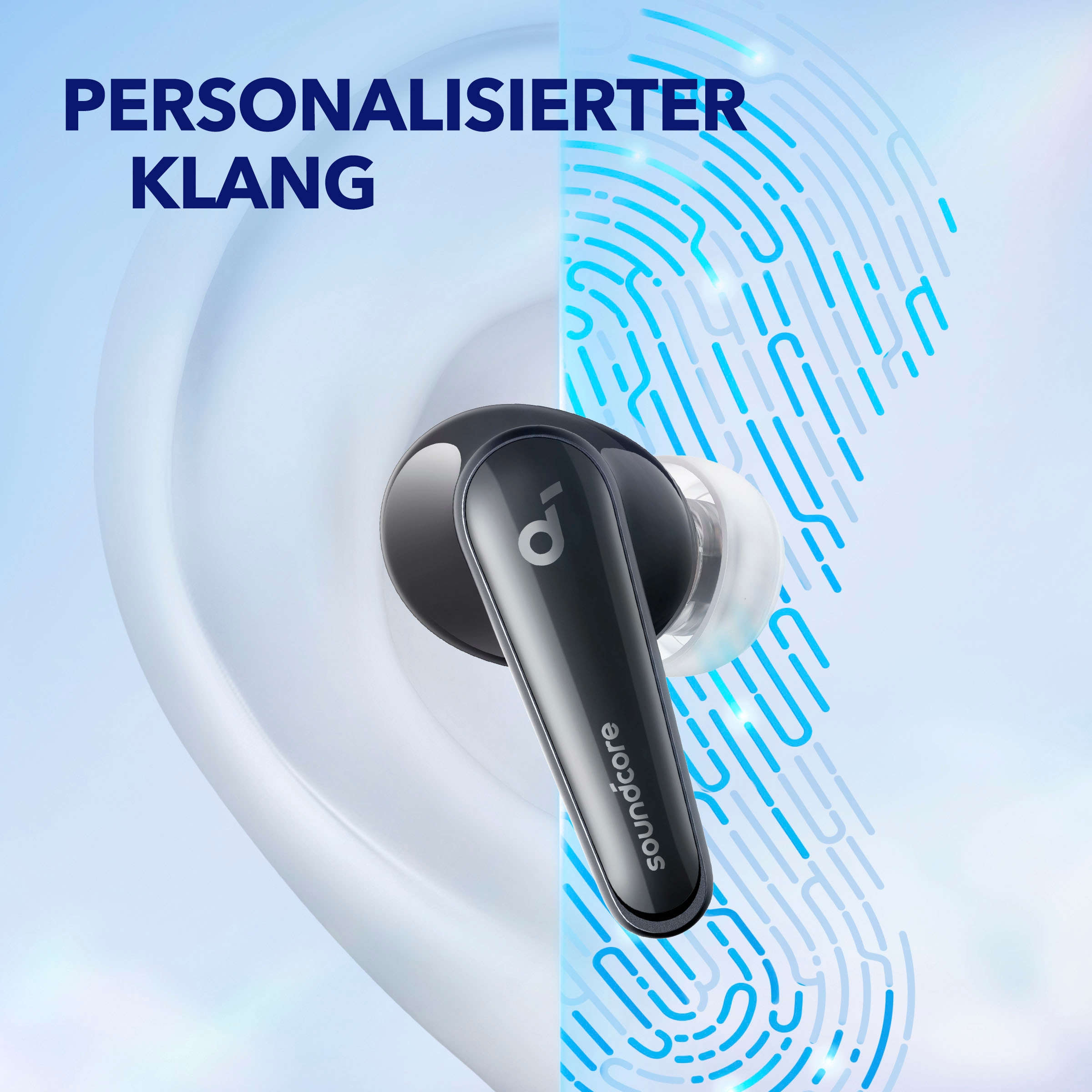 Anker In-Ear-Kopfhörer »Soundcore Liberty 4«, Bluetooth, Active Noise  Cancelling (ANC)-Freisprechfunktion-Hi-Res-Multi-Point-Verbindung-Transparenzmodus-kompatibel  mit Siri bei