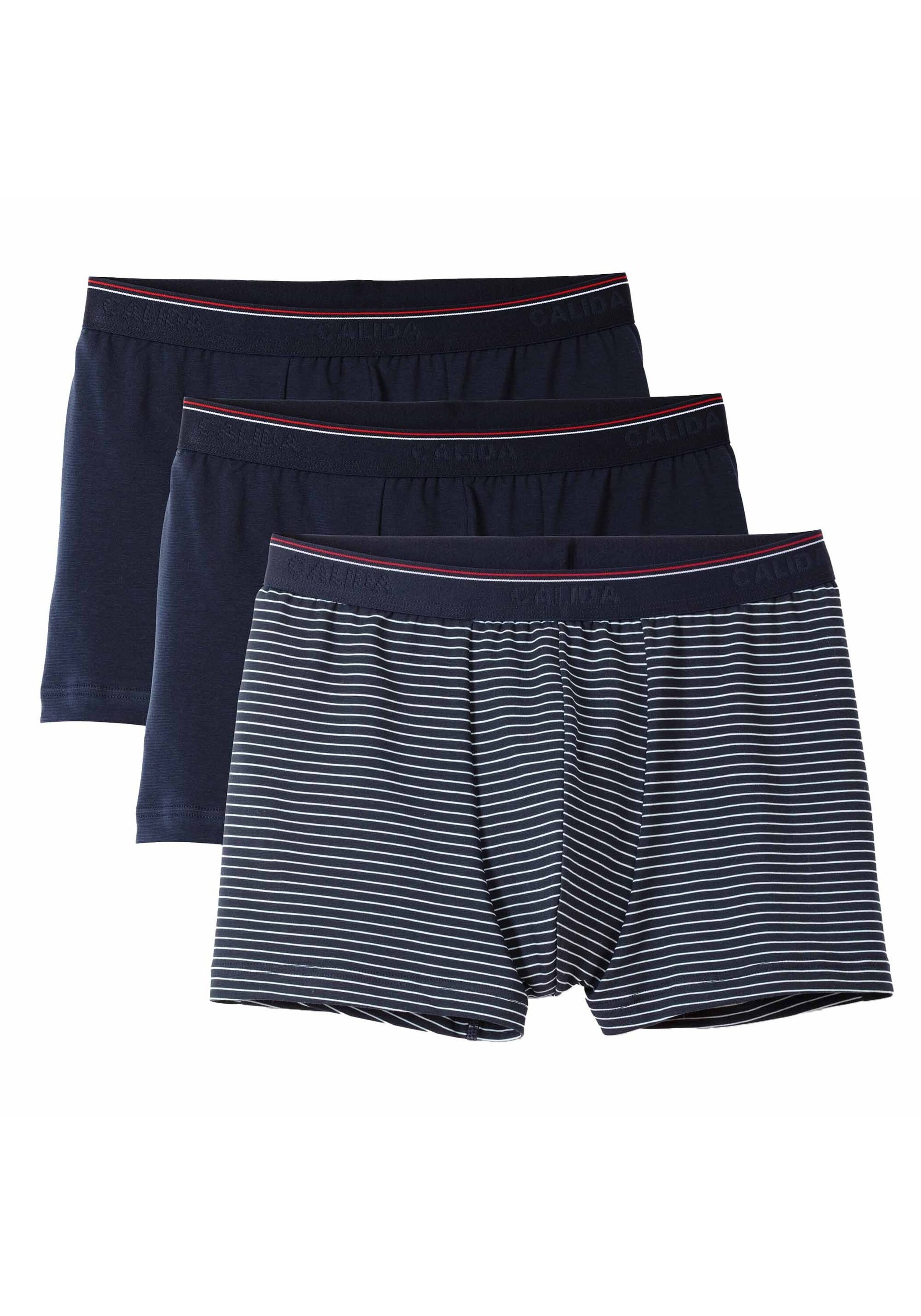 CALIDA Boxershorts »Boxershort New Boxer Natural Benefit 3P 6er Pack«
