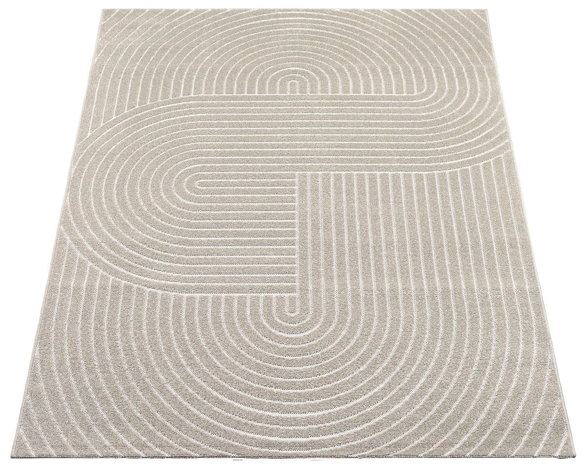 the carpet Teppich »Santo Plus« rechteckig 5 mm Höhe Plus moderner robuster In und Outdoor Teppich