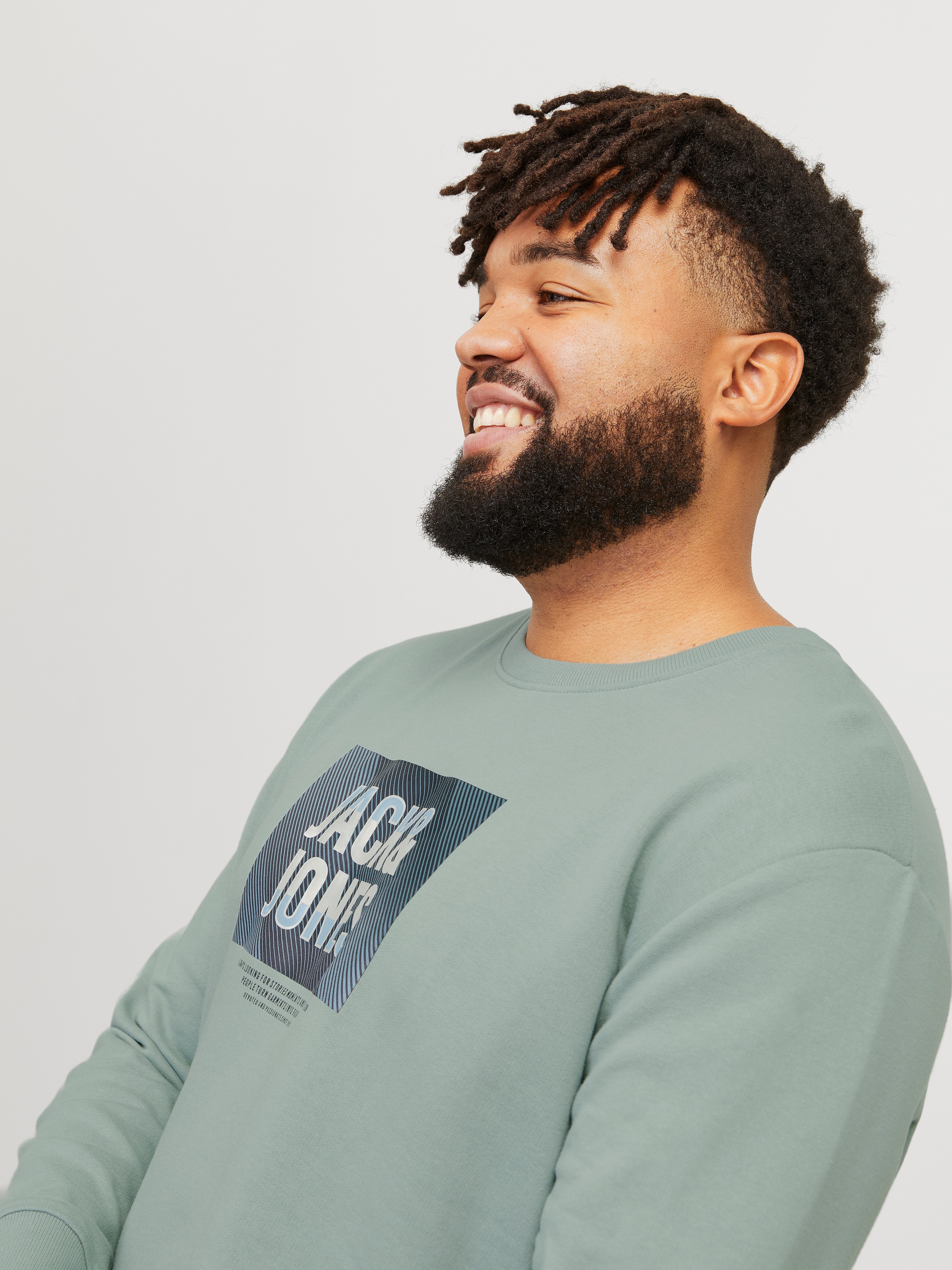 Jack & Jones PlusSize Sweatshirt »JJHUDSON SWEAT CREW NECK PLS«