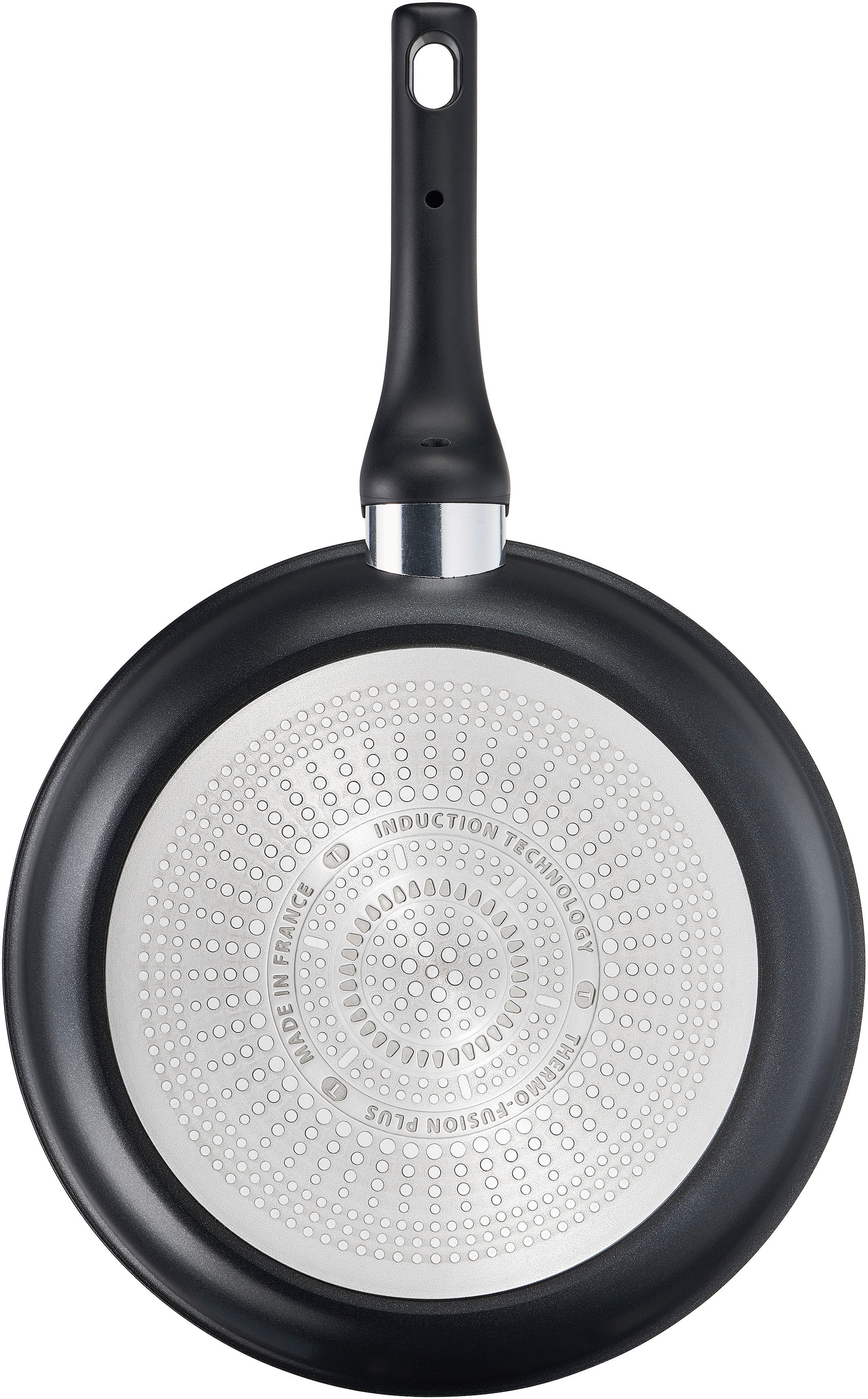 Tefal Pfannen-Set »Unlimited Ice Force«, Aluminium, (Set, 5 tlg., je 1 Pfanne Ø 24/28 cm, Wok Ø 28 cm, Kochmesser, Bratwender), kratzfeste Antihaftversiegelung, Thermo-Signal, inkl. Zubehör