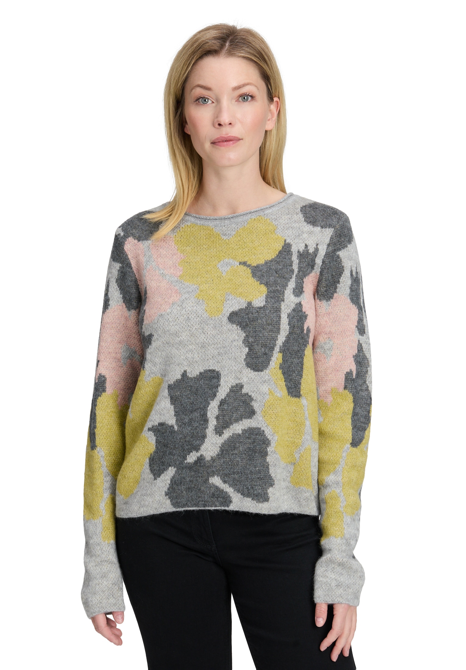 Betty Barclay Rundhalspullover »Grobstrick-Pullover mit Jacquard«
