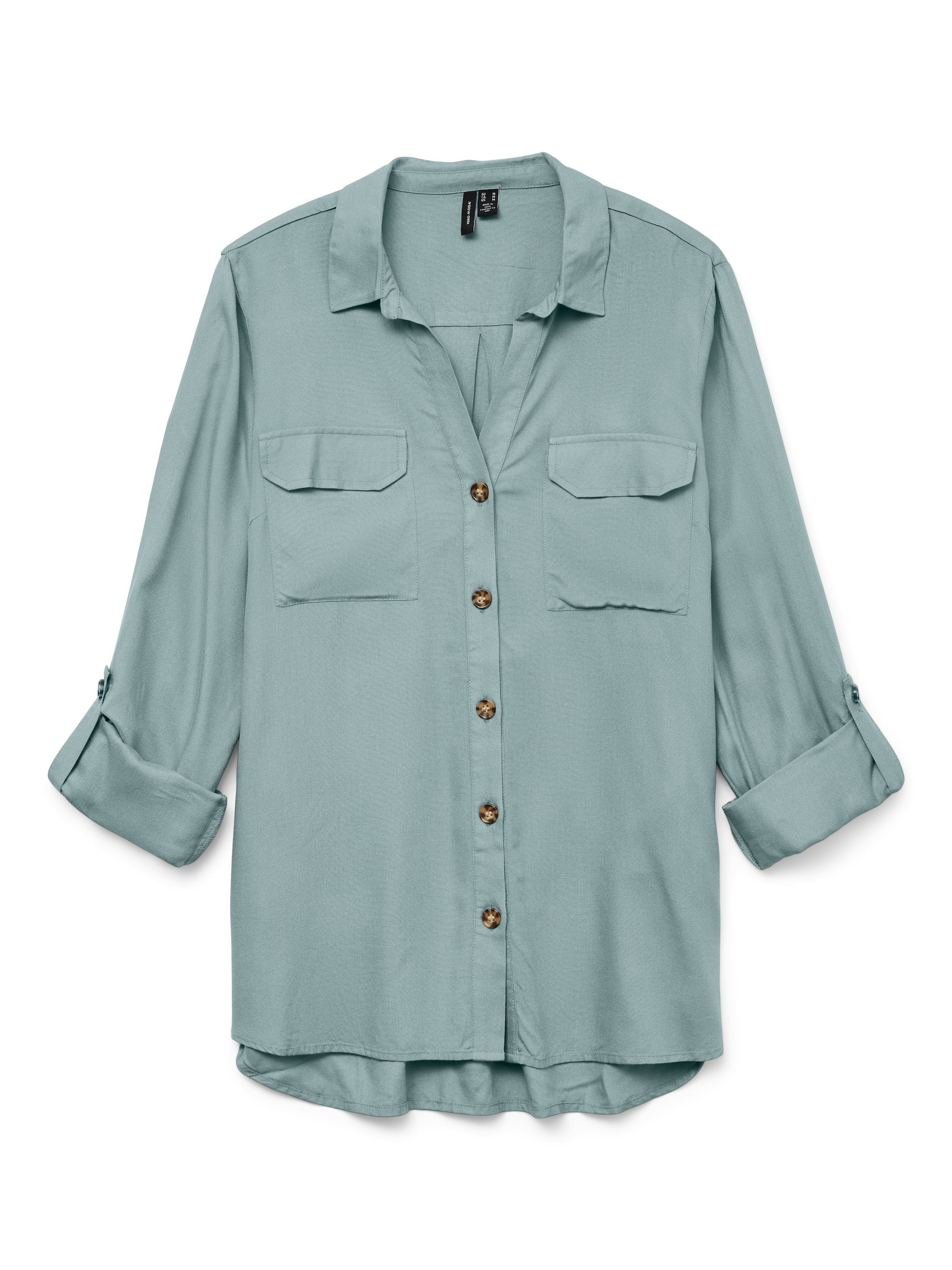 Vero Moda Hemdbluse »VMBUMPY L/S SHIRT NEW WVN GA NOOS«