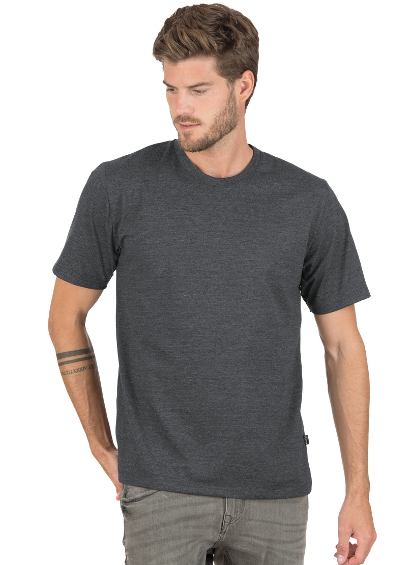 Trigema T-Shirt »TRIGEMA T-Shirt DELUXE Baumwolle«, (1 tlg.)