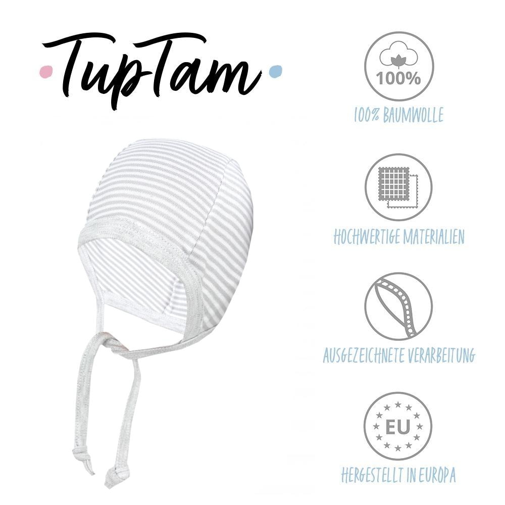 TupTam Erstlingsmütze »Erstlingsmütze Unisex Baby Erstlingsmütze zum Binden 2er Pack«