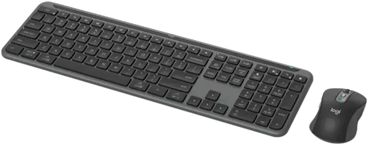 Logitech Tastatur »Signature Slim Combo MK950«, (Ziffernblock-Anpassbare Höhe)