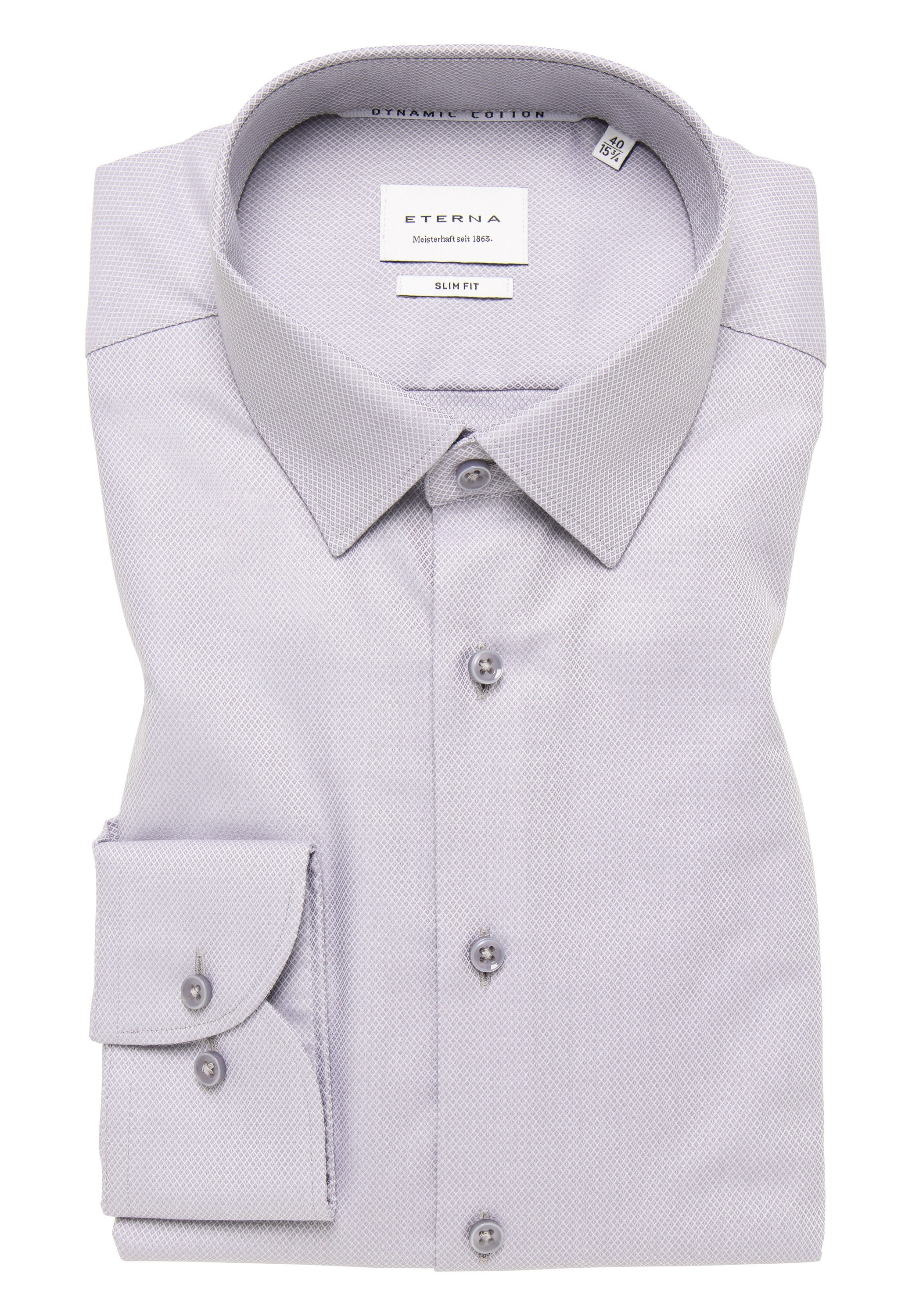 Eterna Langarmhemd »SLIM FIT«, NON IRON (bügelfrei)