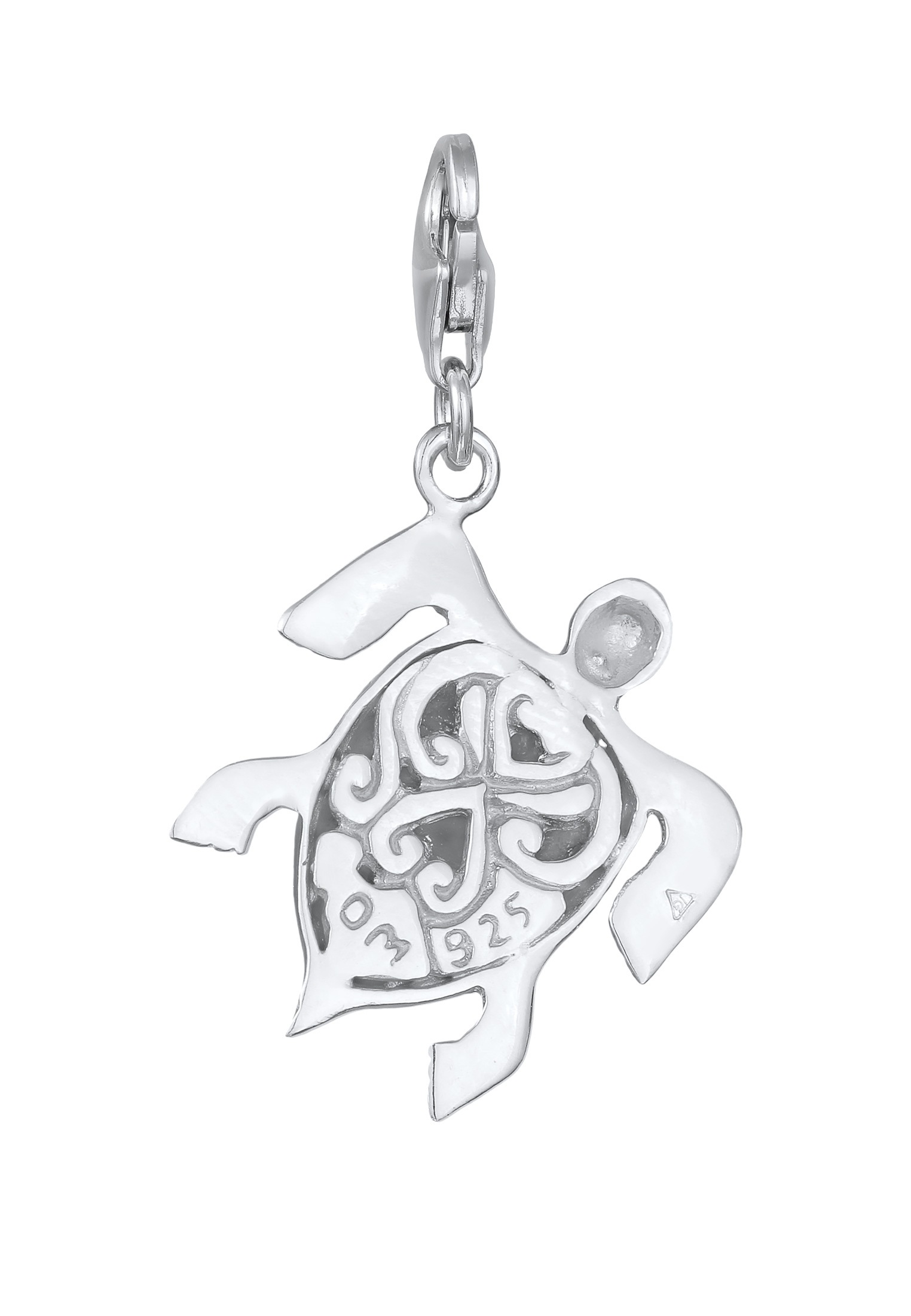 Nenalina Charm-Einhänger »Charm Schildkröte Meer Strand Ornament Tier 925 Silber«