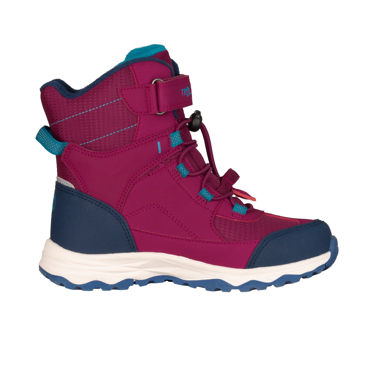 TROLLKIDS Winterstiefel »KIDS HAFJELL WINTER BOOTS XT«, wasserdicht, Klettverschluss, reflektierende Details