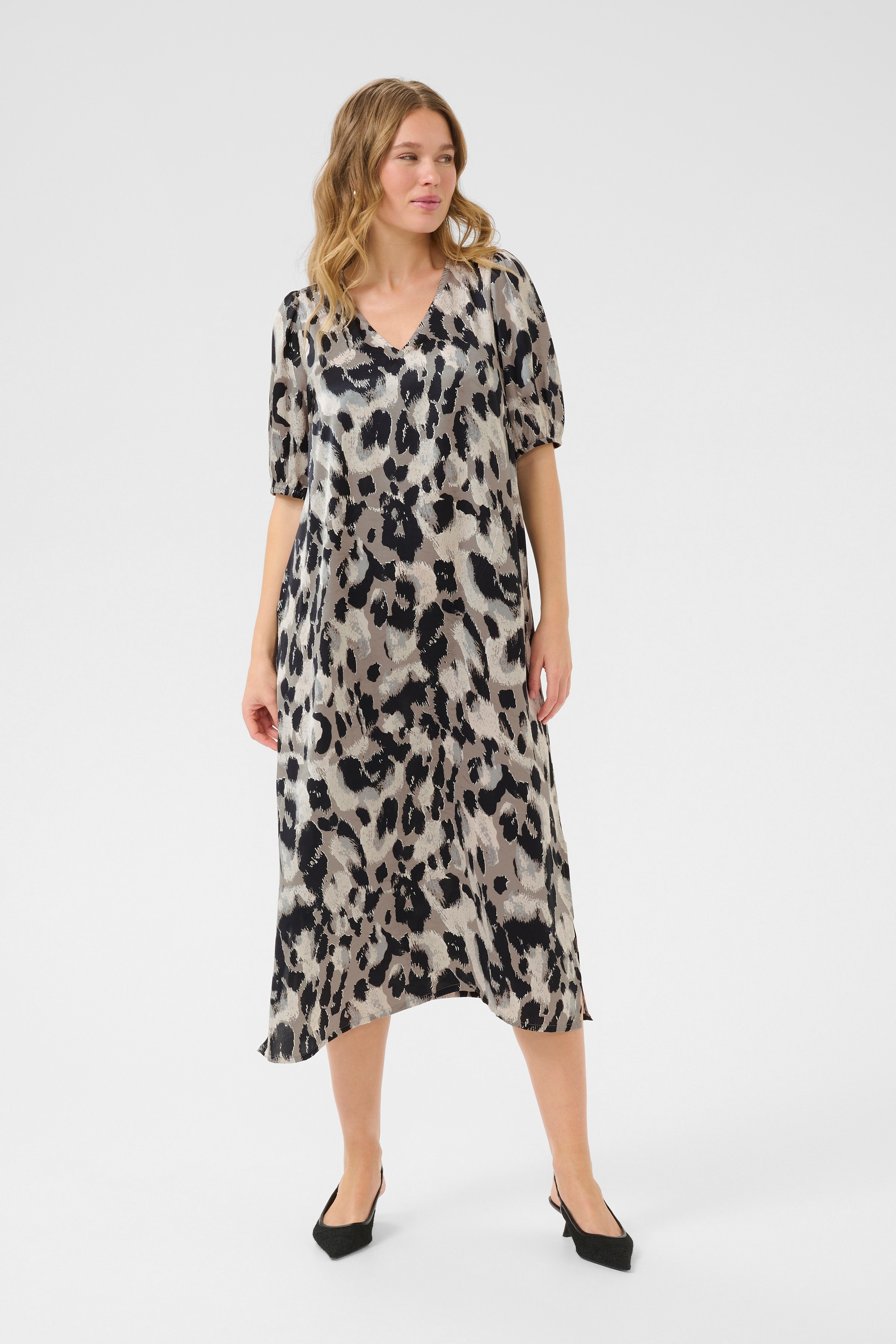 KAFFE Midikleid »Kleid BPaddison«