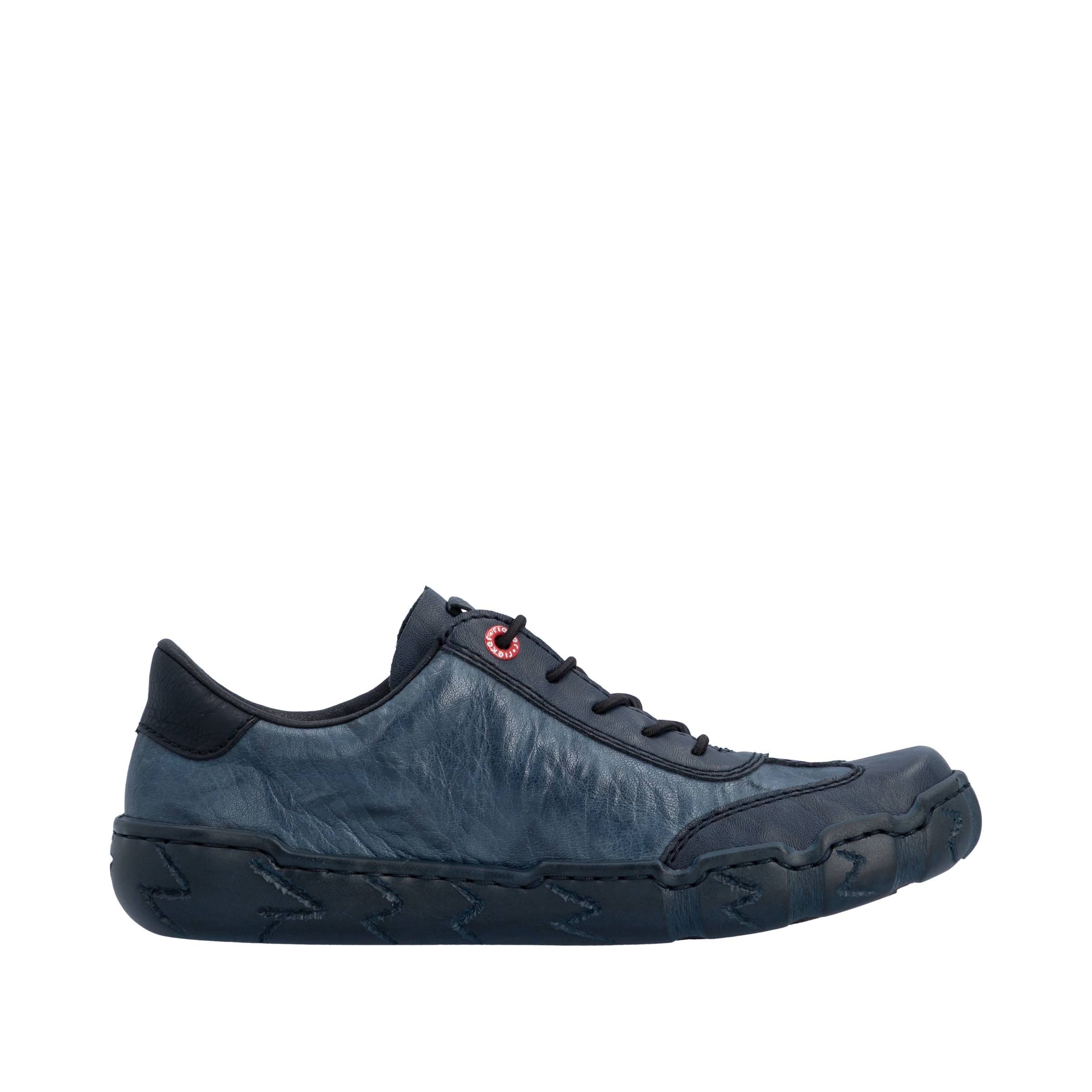 Rieker Sneaker  Schnürschuh, Halbschuh, Freizeitschuh mit Ziernähte