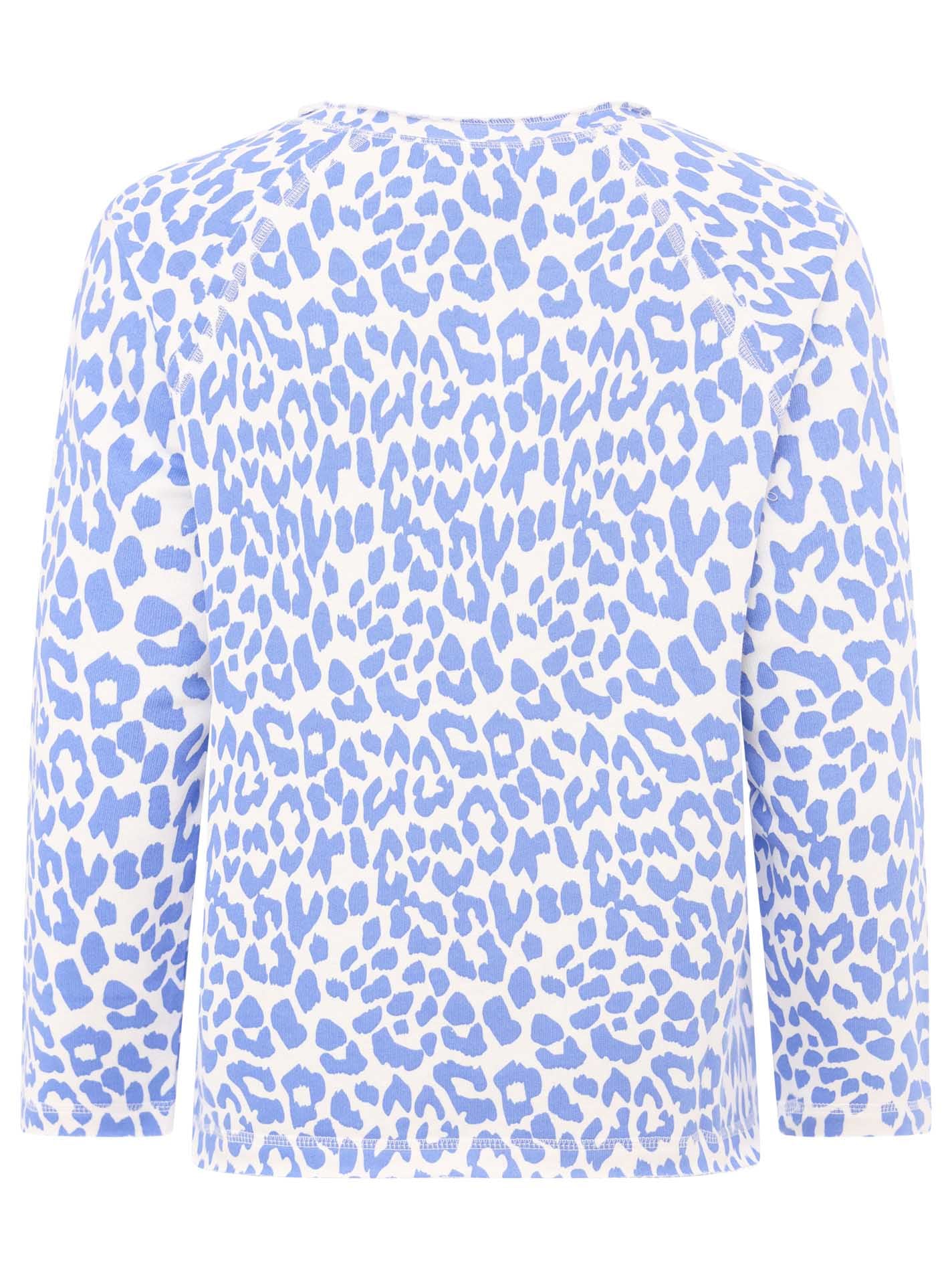 Zwillingsherz Sweater »"Leo allover"«, mit animalischem Printdesign