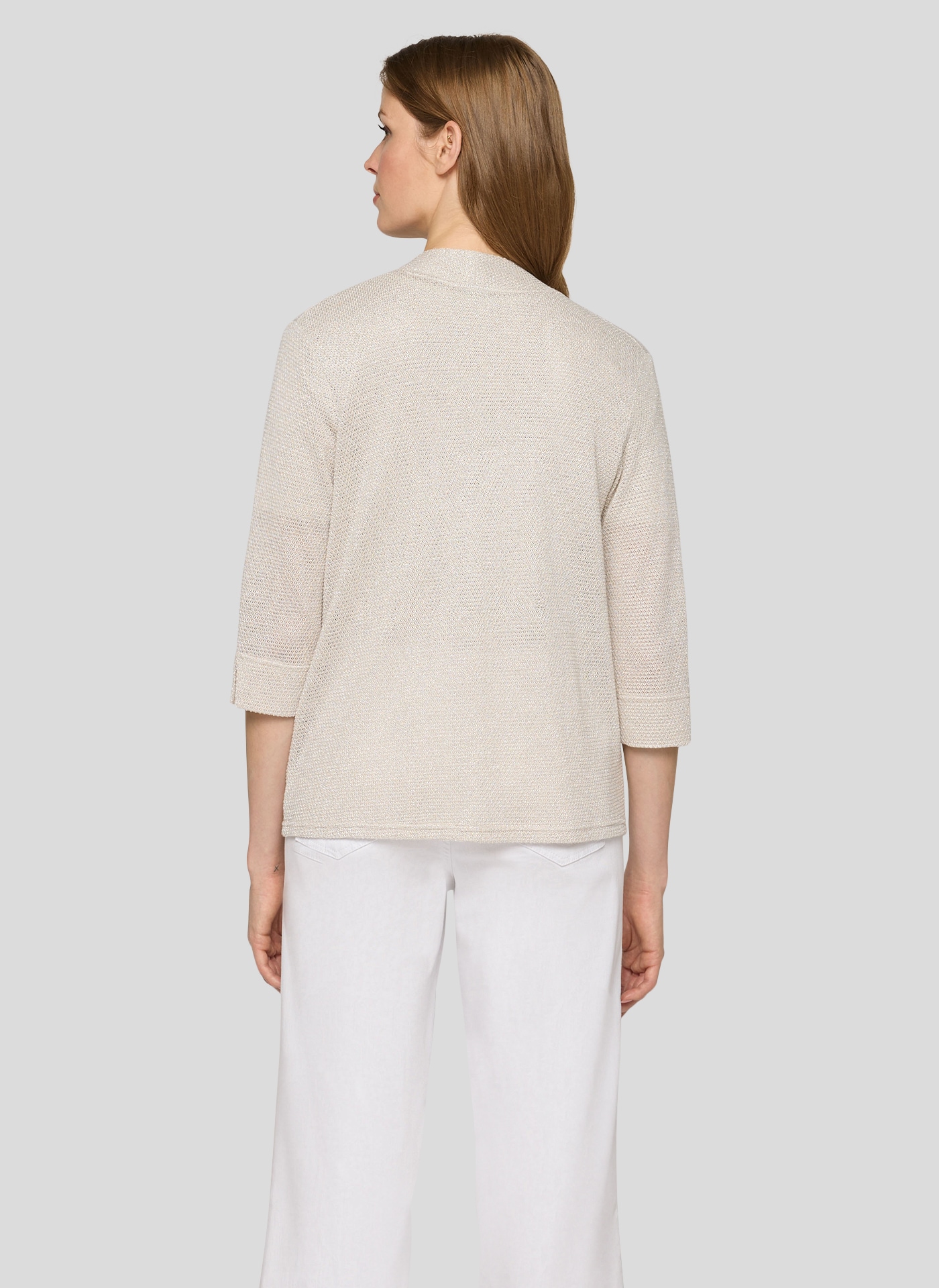 Rabe Strickjacke ohne Verschluss