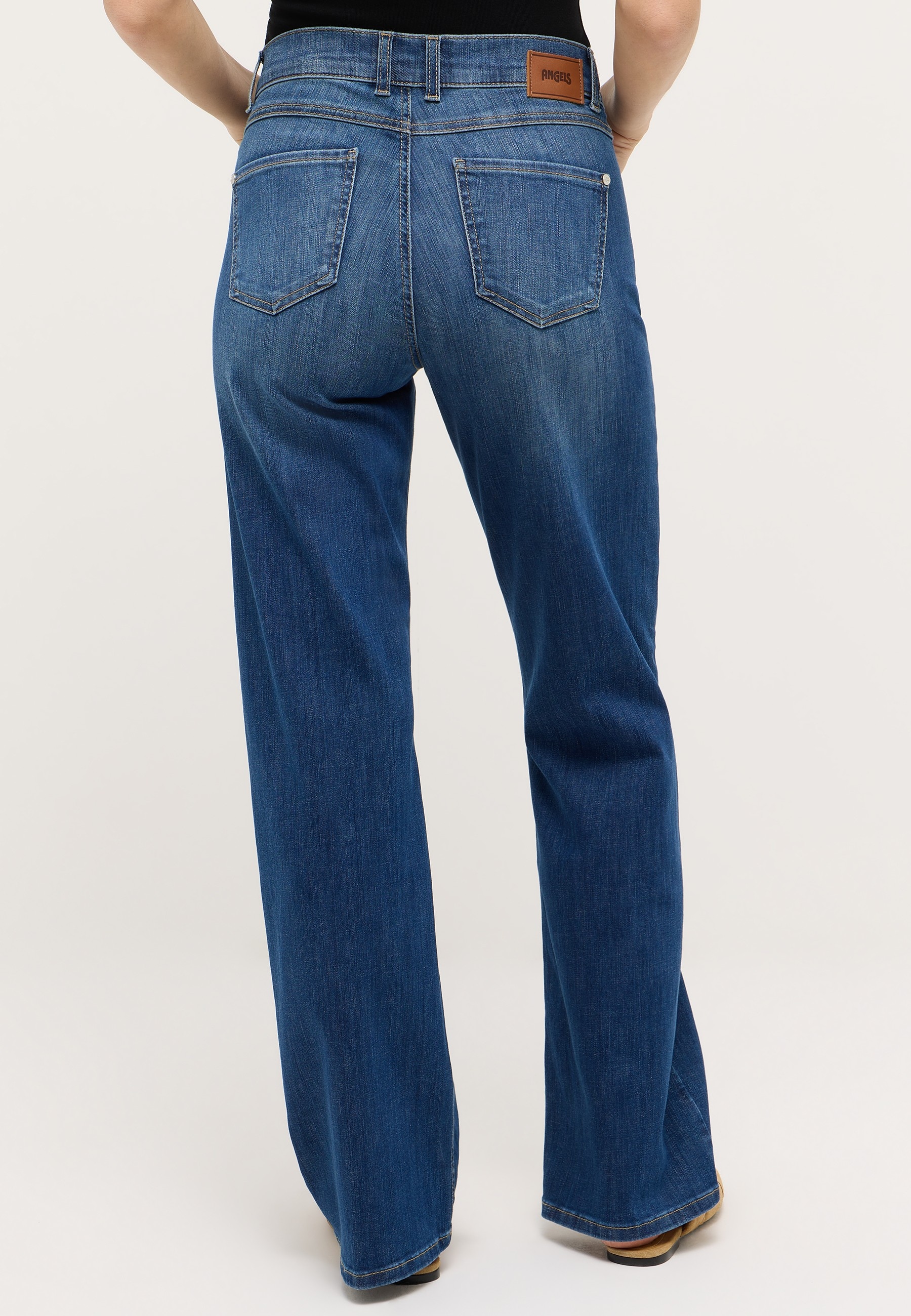 ANGELS High-waist-Jeans »Liz Smart« mit ausgestelltem Bein und Stretch