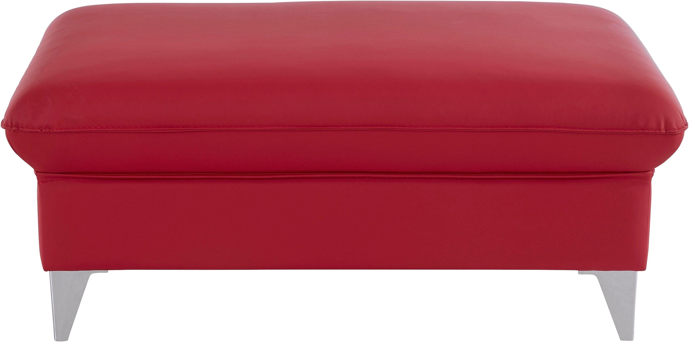 COTTA Polstergarnitur »Caluso L-Form«, Set bestehend aus: Ecksofa mit Kopfteilverstellung & Hocker