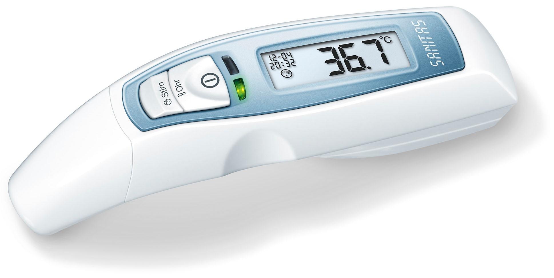 Sanitas Fieberthermometer »SFT 65« Jahren Garantie XXL mit 3