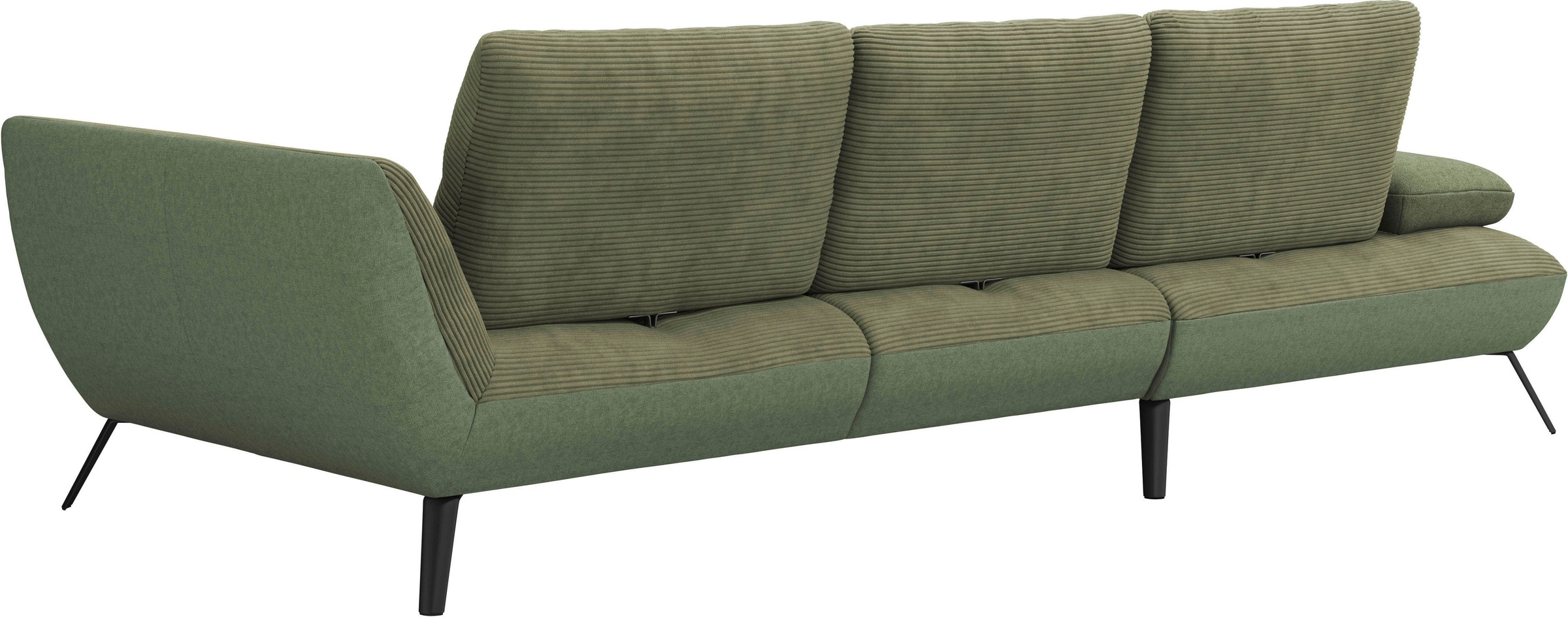 Places of Style Ecksofa »Mikado L-Form«, inkl. Sitztiefenverstellung und Armteilverstellung
