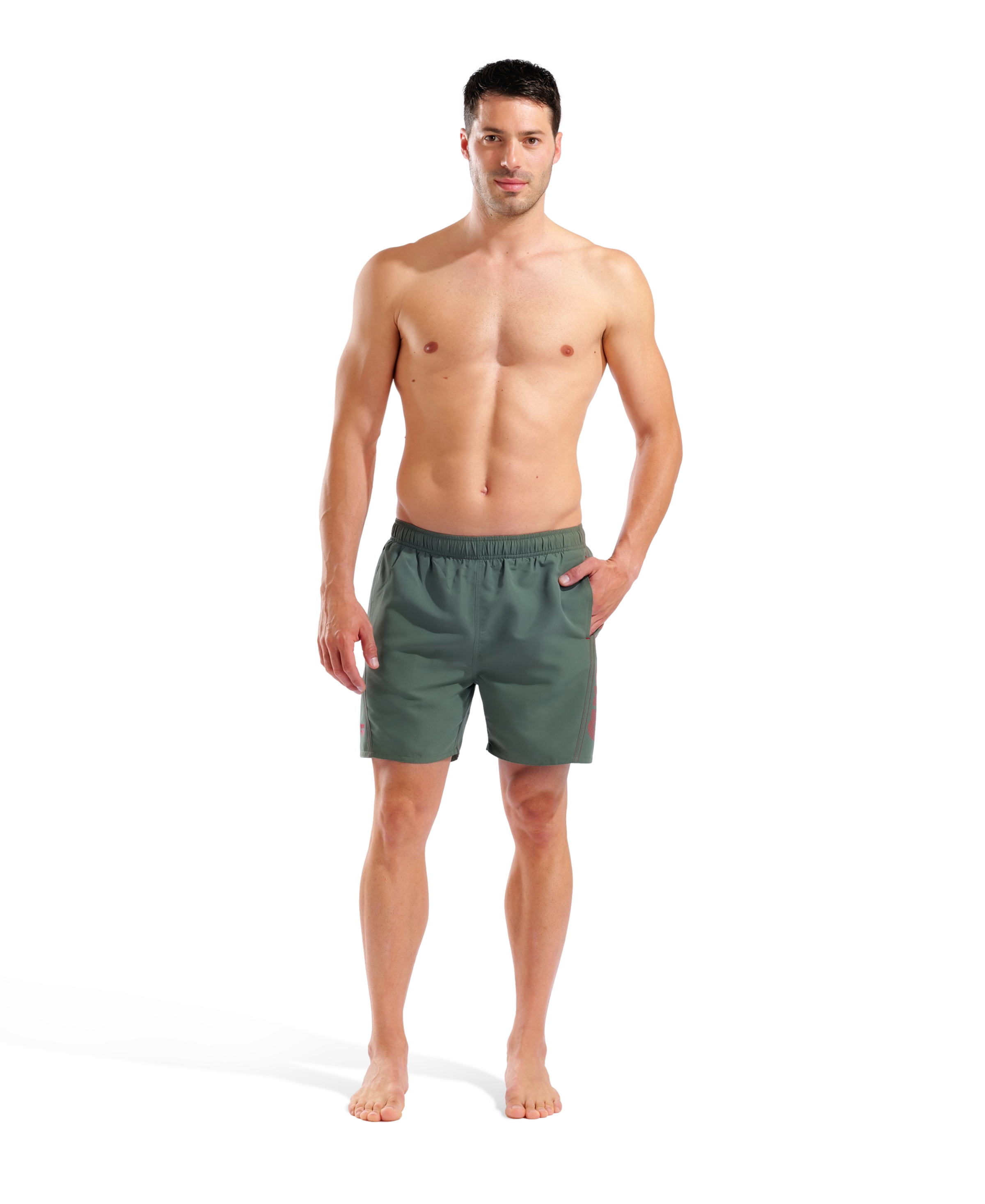 Arena Badeshorts »FUNDAMENTALS ARENA LOGO BOXER R«