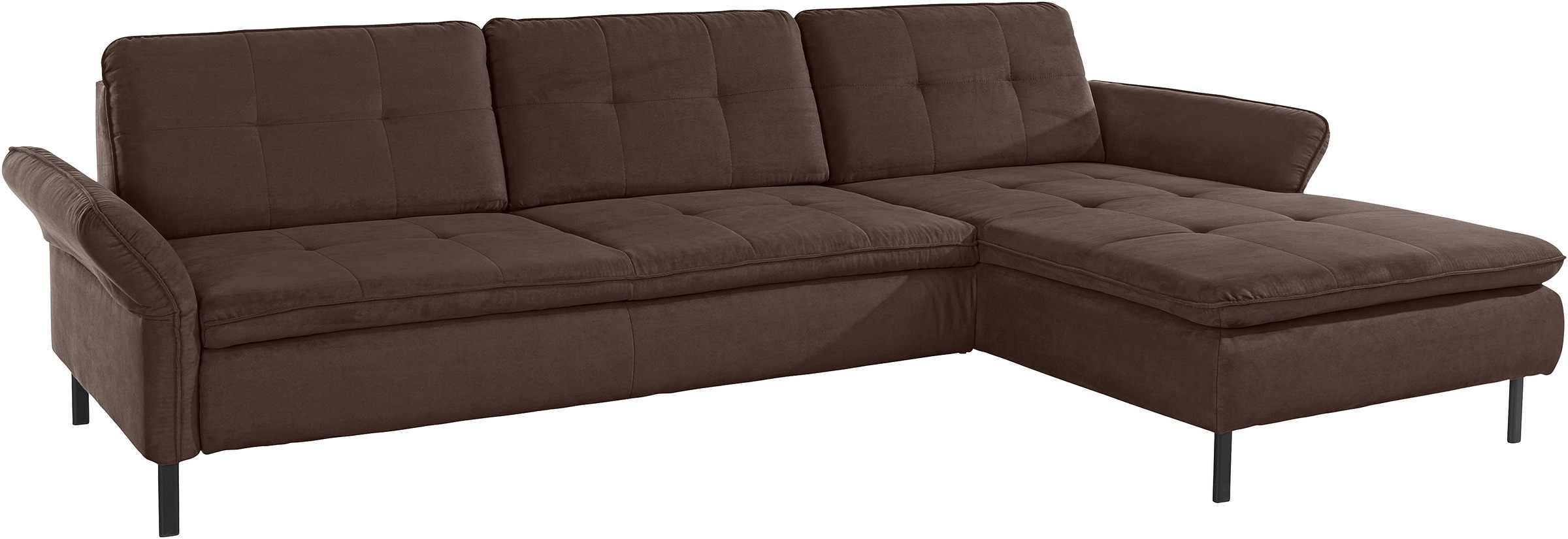 Home affaire Ecksofa »Birkholm L-Form« Armlehnverstellung, auch in Easy Clean Bezug - mit Wasser zu reinigen