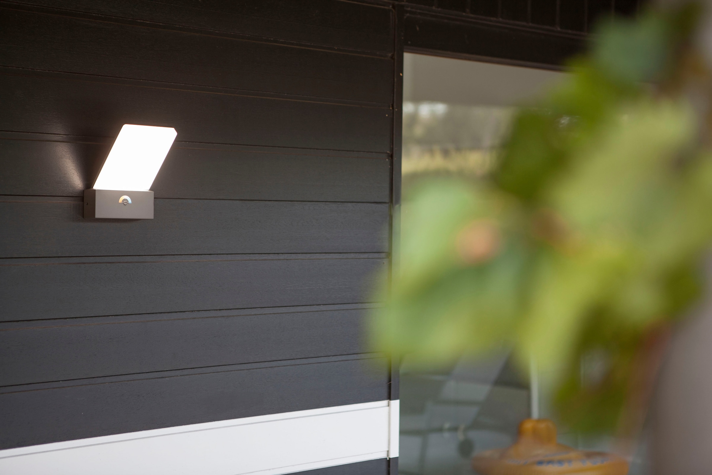 LUTEC LED Außen-Wandleuchte »PANO«