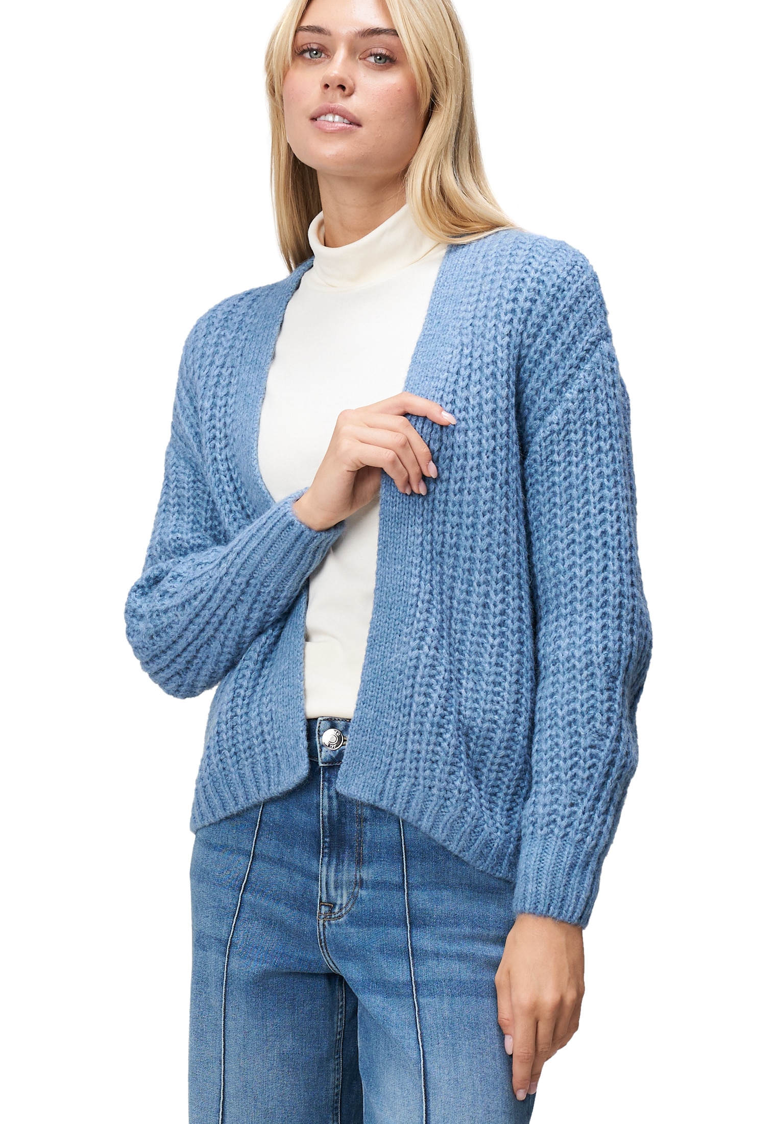 Zero Strickjacke »Grobstrickjacke offener Style«