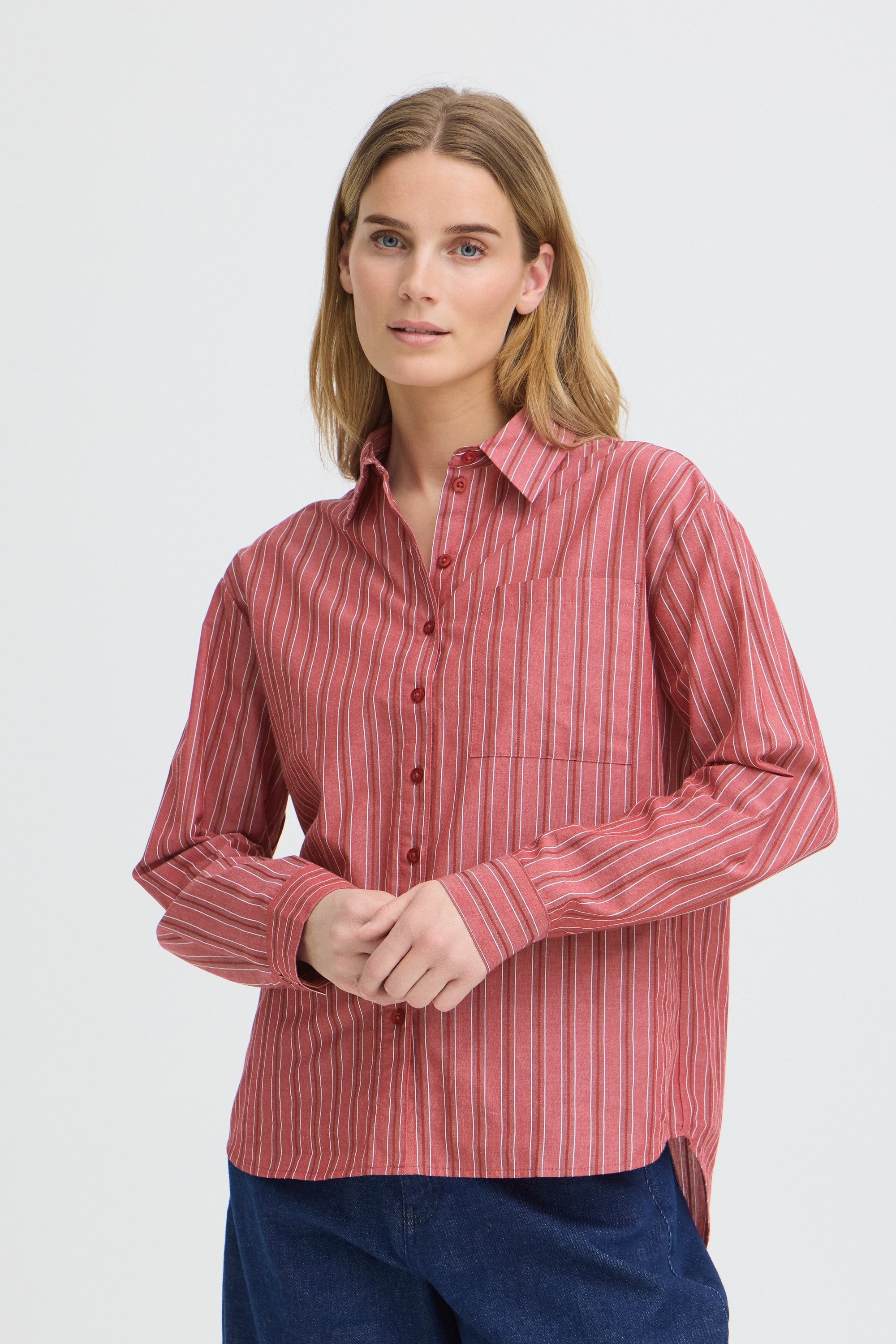 Pulz Jeans Langarmhemd »Langarm PZDRINE«
