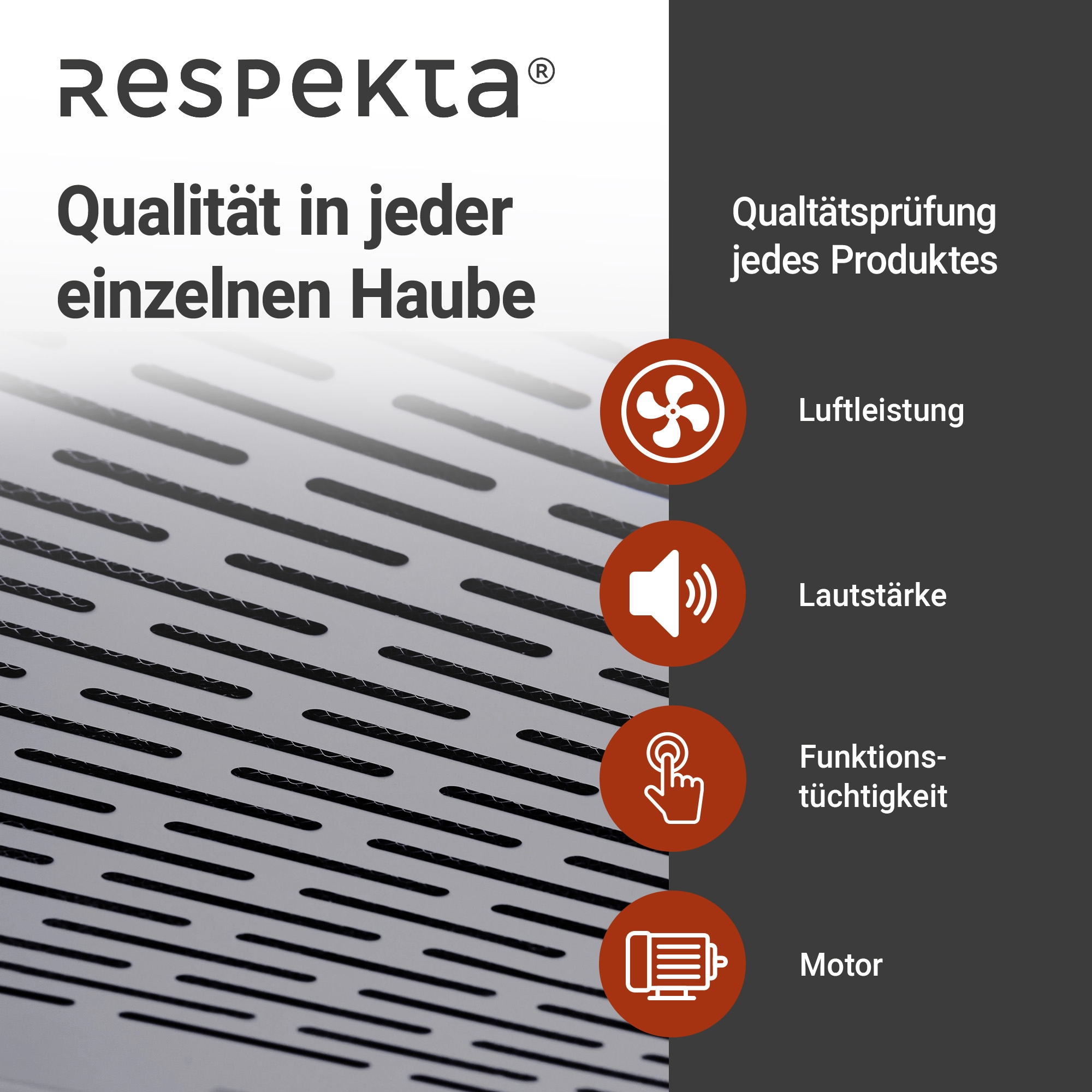 RESPEKTA Unterbauhaube »DH 540 IXL«, 50 cm