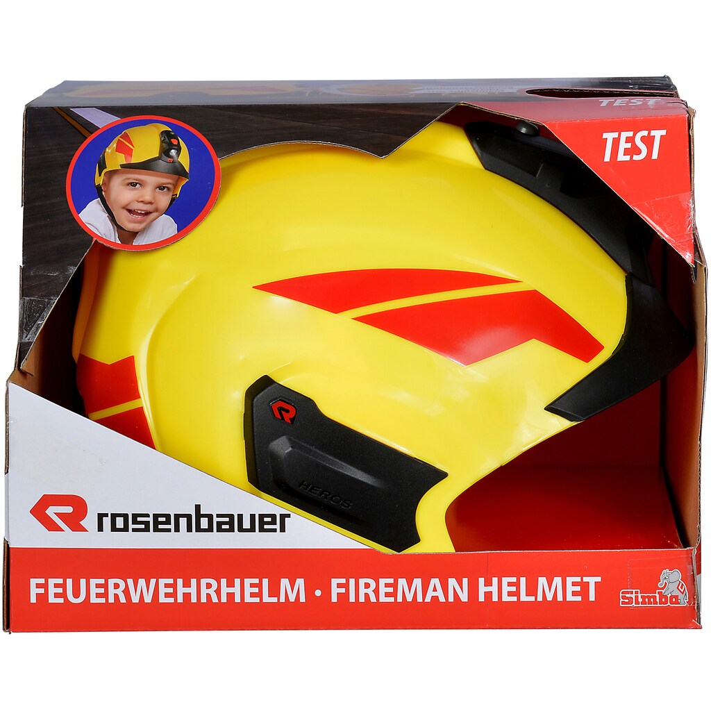 SIMBA Spielzeug-Helm »Feuerwehrhelm Rosenbauer«