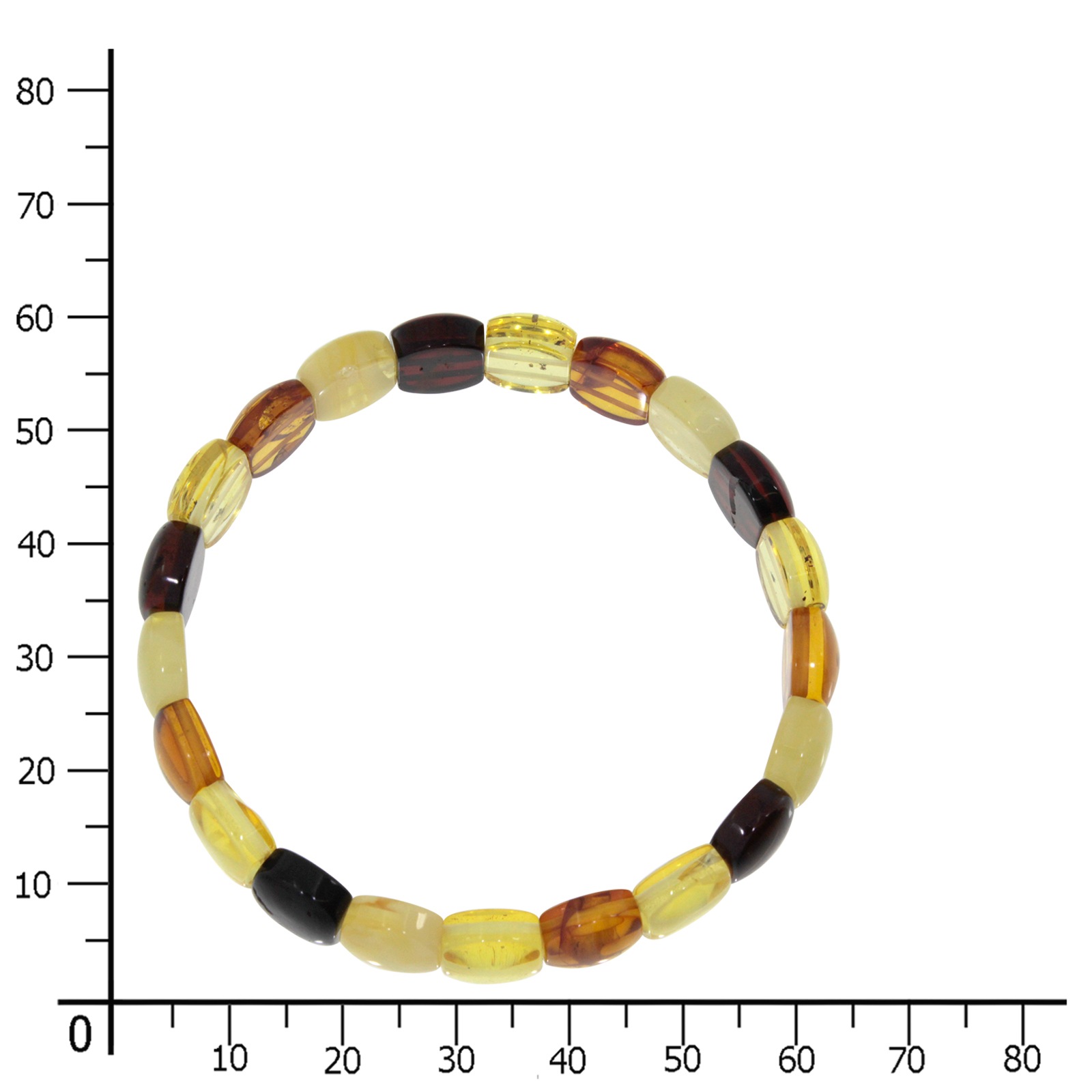OSTSEE-SCHMUCK Armband »- Tina - Bernstein -,«