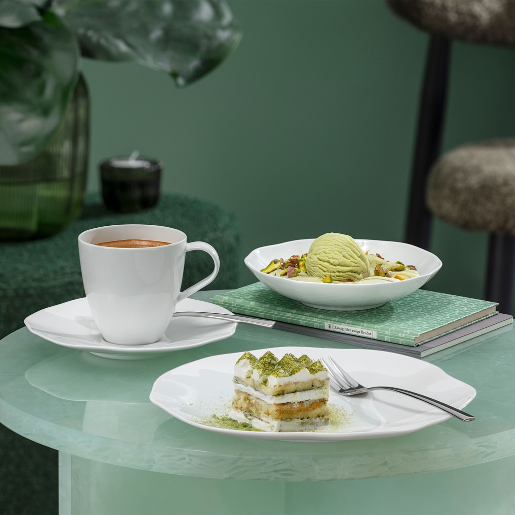 Villeroy & Boch Schale »Dessertschalen Pura ø 15,1 cm 6er Set weiß« 6 Spülmaschinenfest, Mikrowellensicher