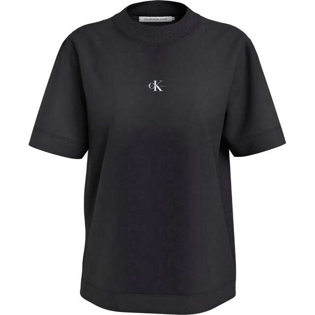 Calvin Klein Jeans T-Shirt »WASH RIB MIX BOYFRIEND TEE«, aus reiner  Baumwolle bei ♕