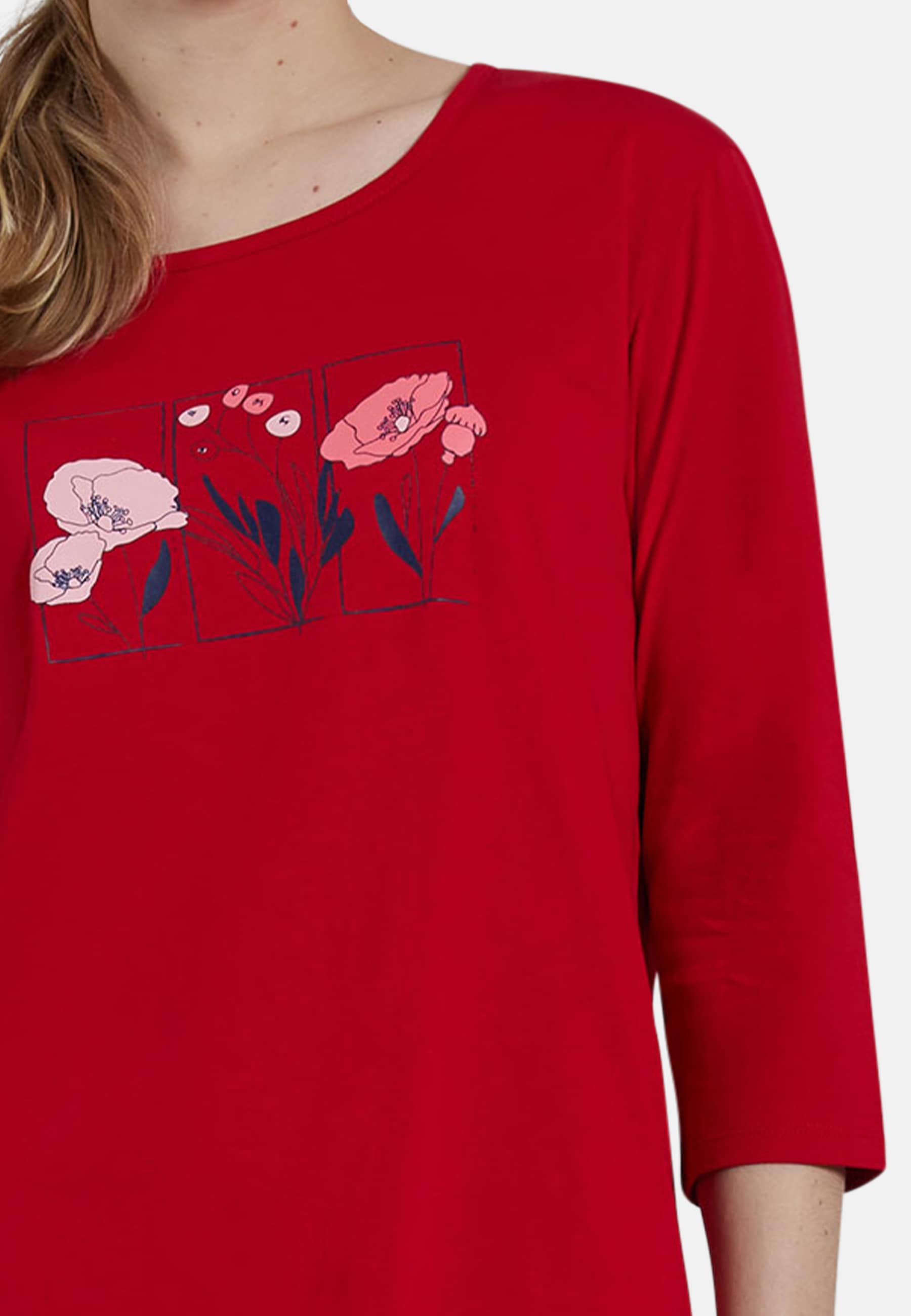 GÖTZBURG Pyjama, mit verspieltem Print und passender Hose