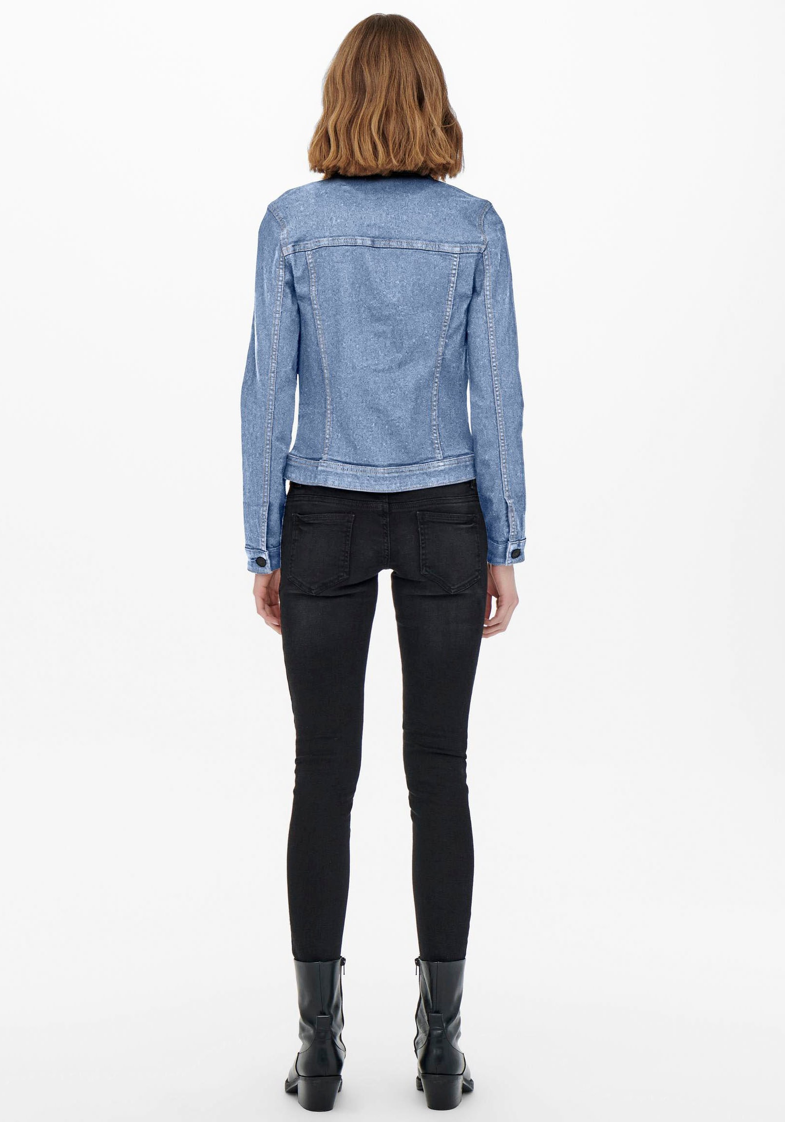 ONLY Jeansjacke »ONLWONDER DNM JACKET NOOS«, kurze, modische Form