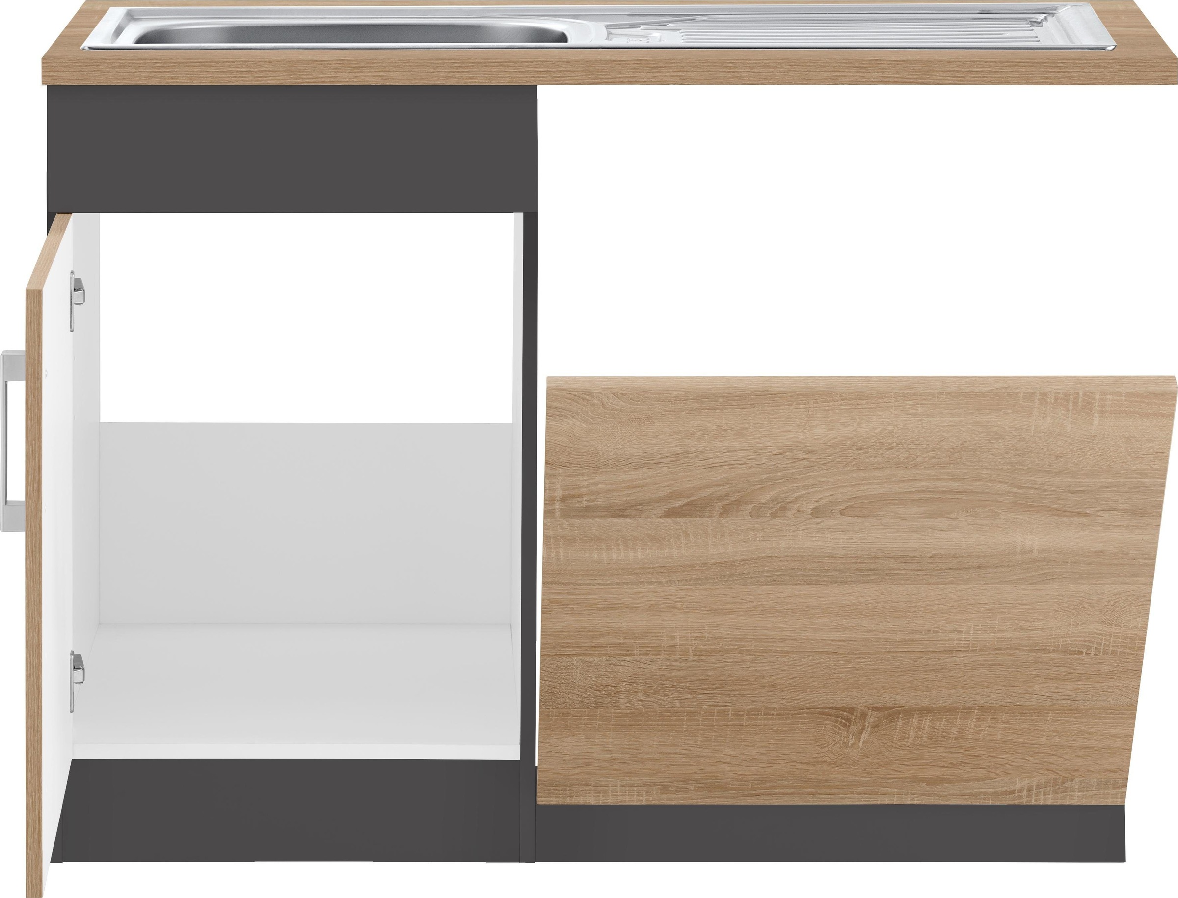 KOCHSTATION Spülenschrank »KS-Gera« Breite 110 cm