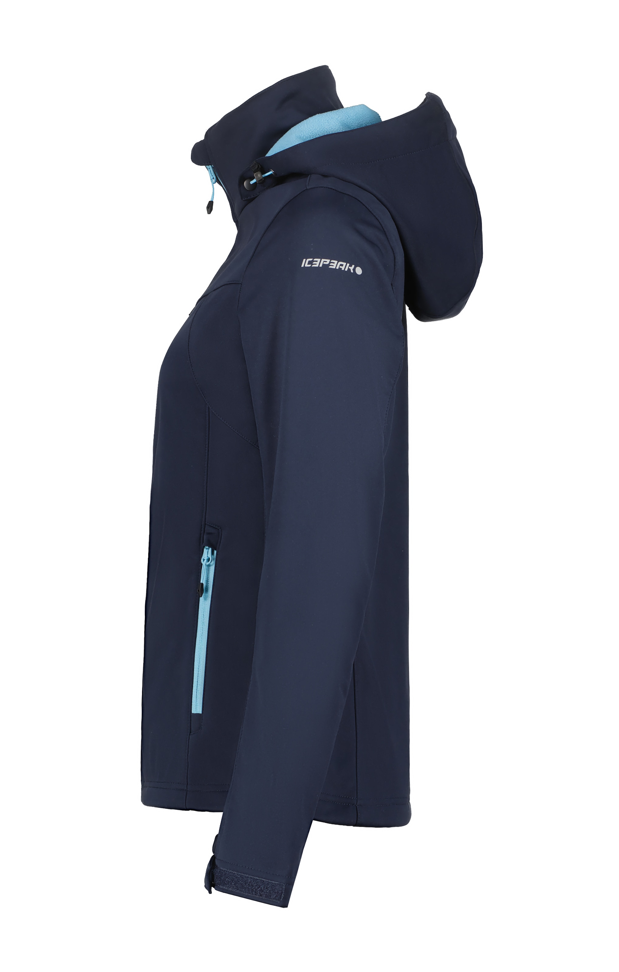 Icepeak Softshelljacke »D SOFTSHELLJACKE BOISE«, (1 St.), mit Kapuze, Wasserdicht & Winddicht