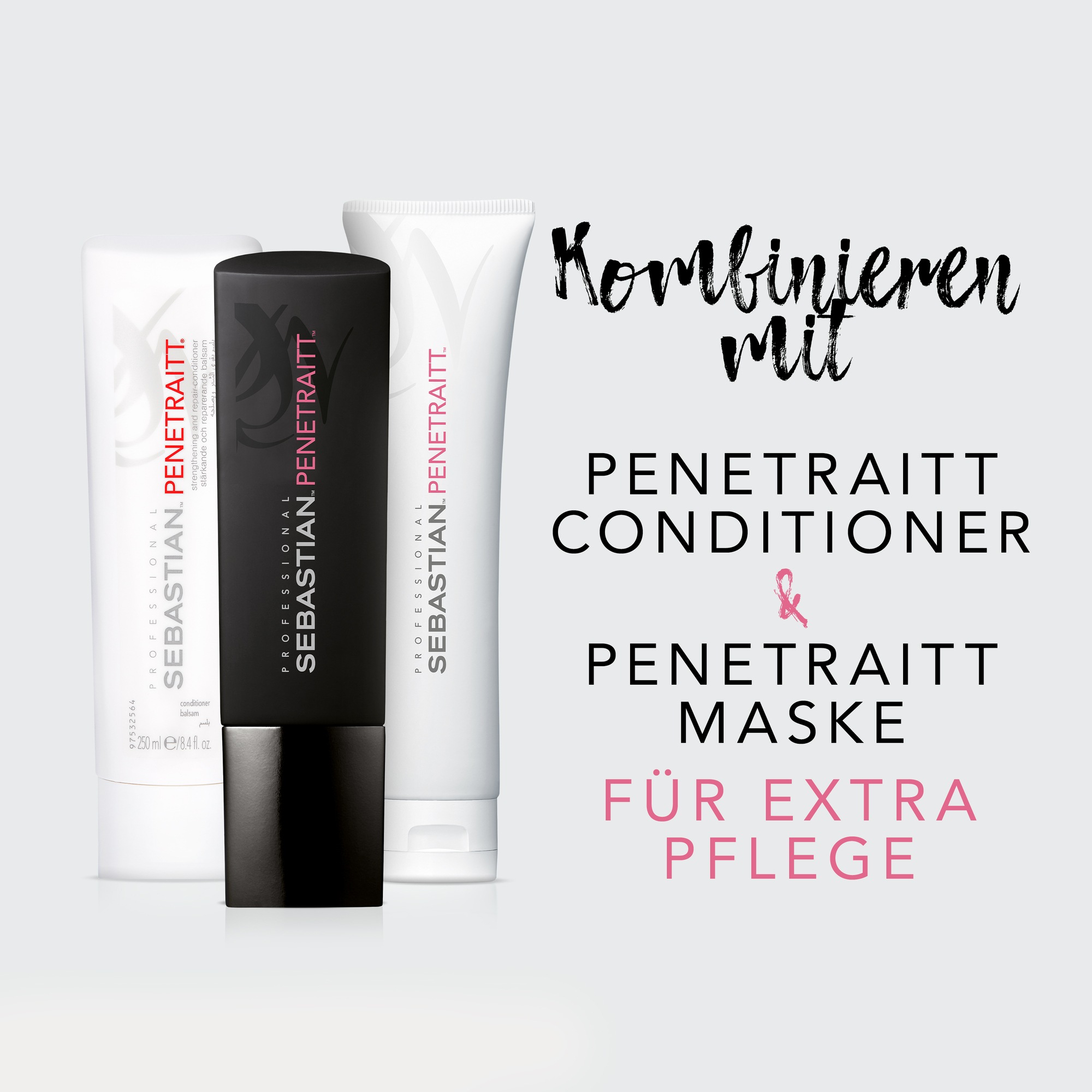 Sebastian Professional Haarshampoo »Penetraitt Shampoo« gegen Haarbruch, schützt vor Schäden, schützt die Haarfarbe