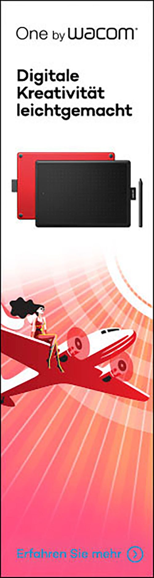 Wacom Eingabestift »One by Wacom small«