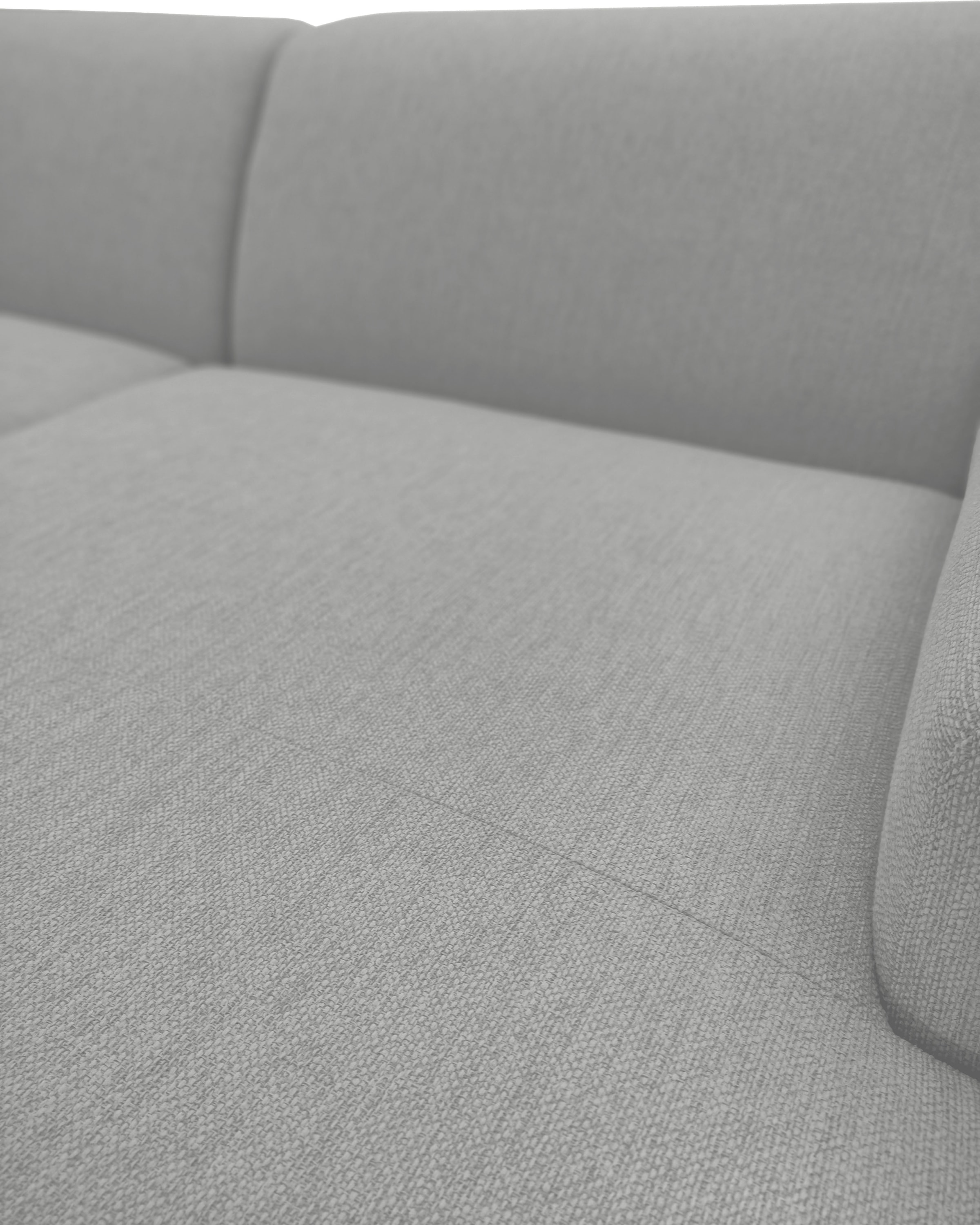 OTTO home Ecksofa »Koa, 228 cm, L-Form, Modulsofa in Cord, Chenille, Struktur, Webstoff« Designsofa, weicher Lounge-Sitzkomfort, Welleunterfederung, bodentief