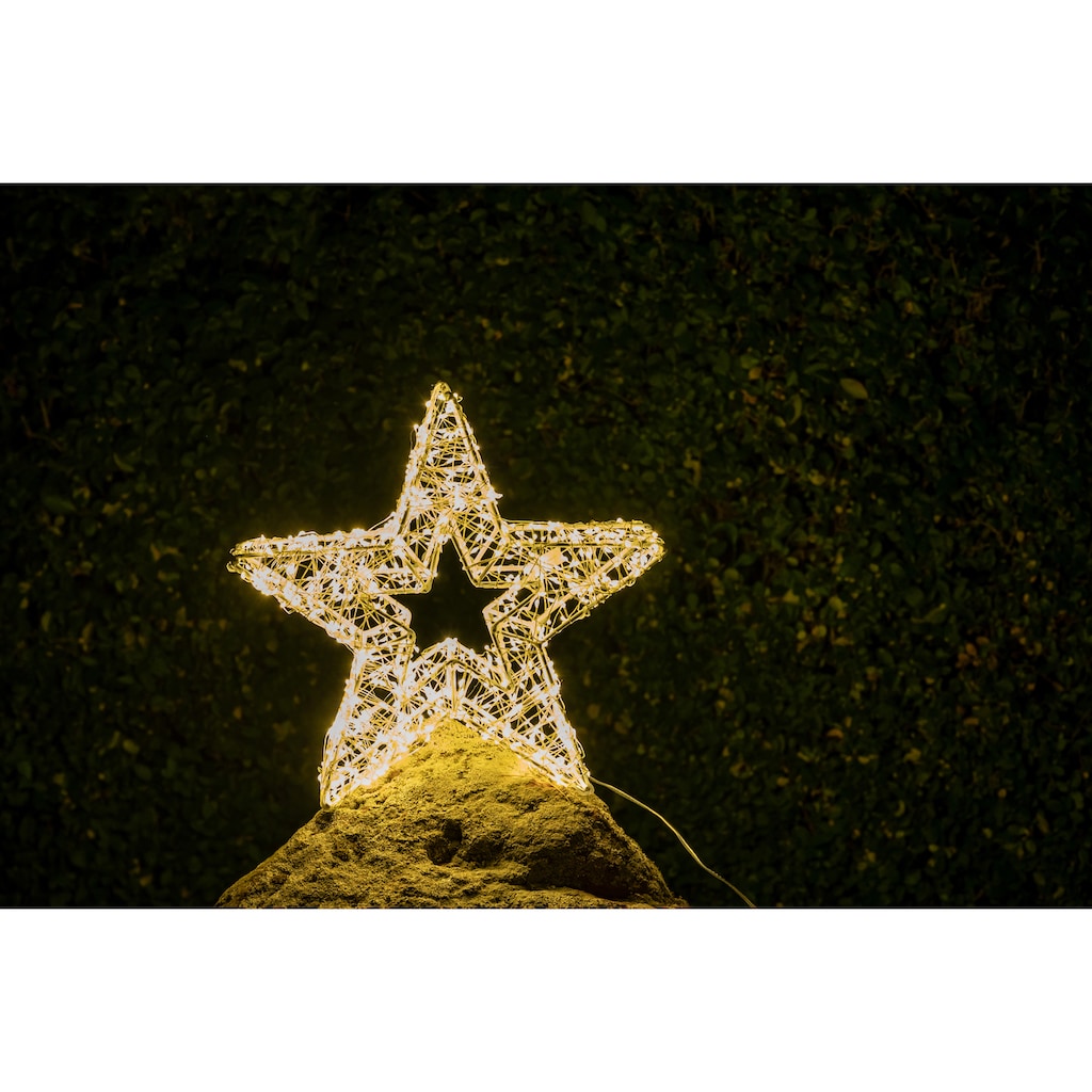 Star-Max LED Stern »Weihnachtsstern, Weihnachtsdeko aussen«, 960 flammig-flammig