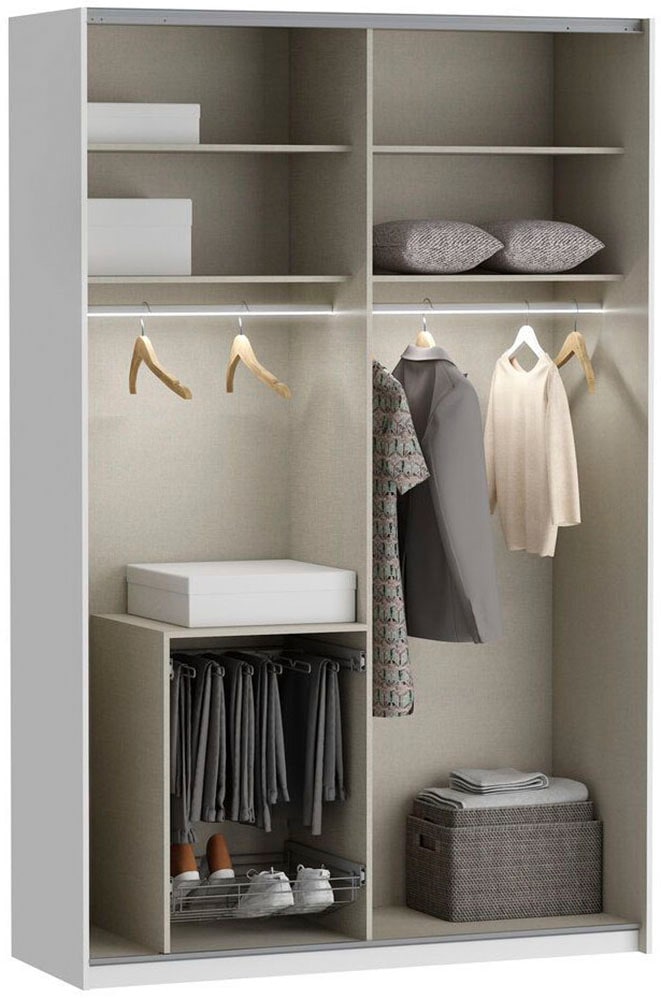 FORTE Inneneinteilung, B/H/T 53,5/78,2/52,7 cm, einfache Montage